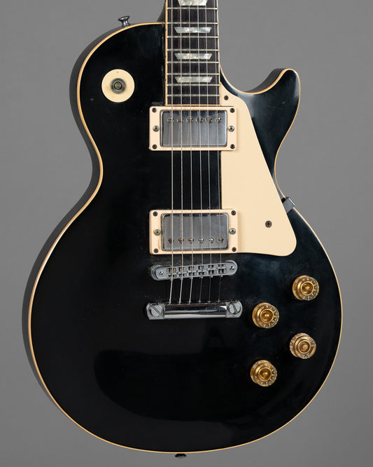 1990 Gibson Les Paul Standard (USA, Black, OHSC)