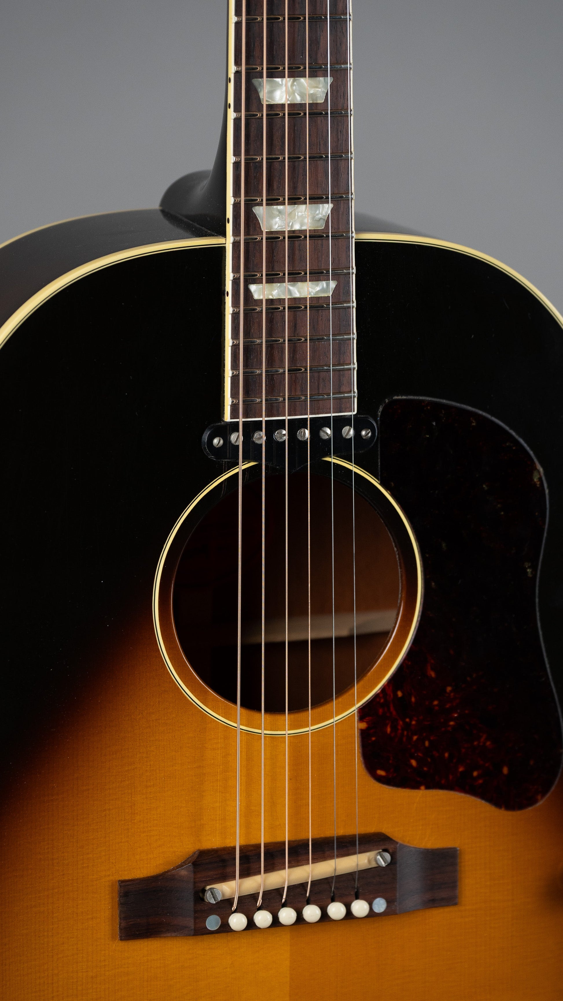1996 Gibson J-160E Acoustic (USA, Sunburst, OHSC)