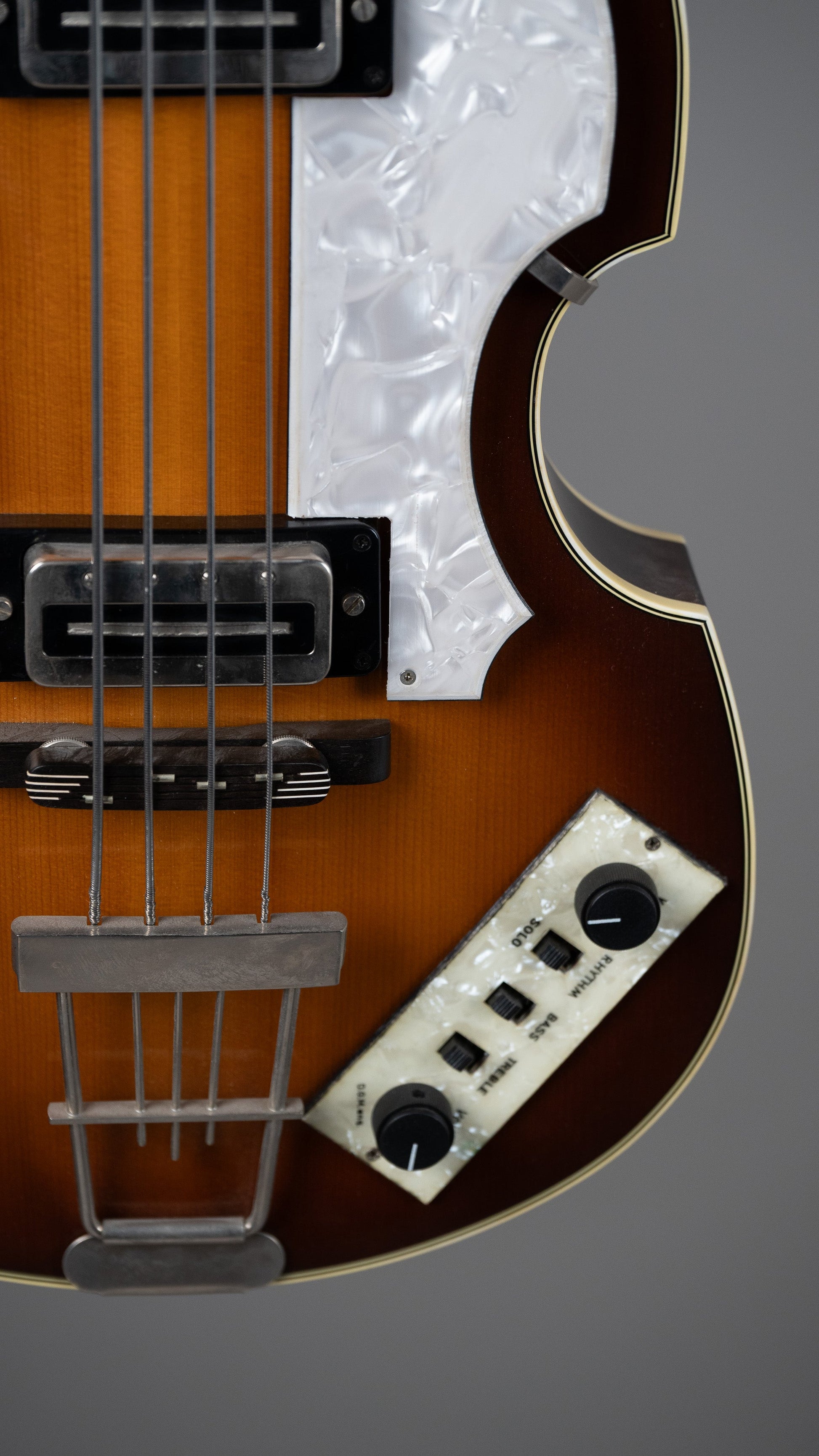 1978 Hofner 500/1 'Viola Bass' (Germany, Sunburst, Blade Pickups, OHSC)