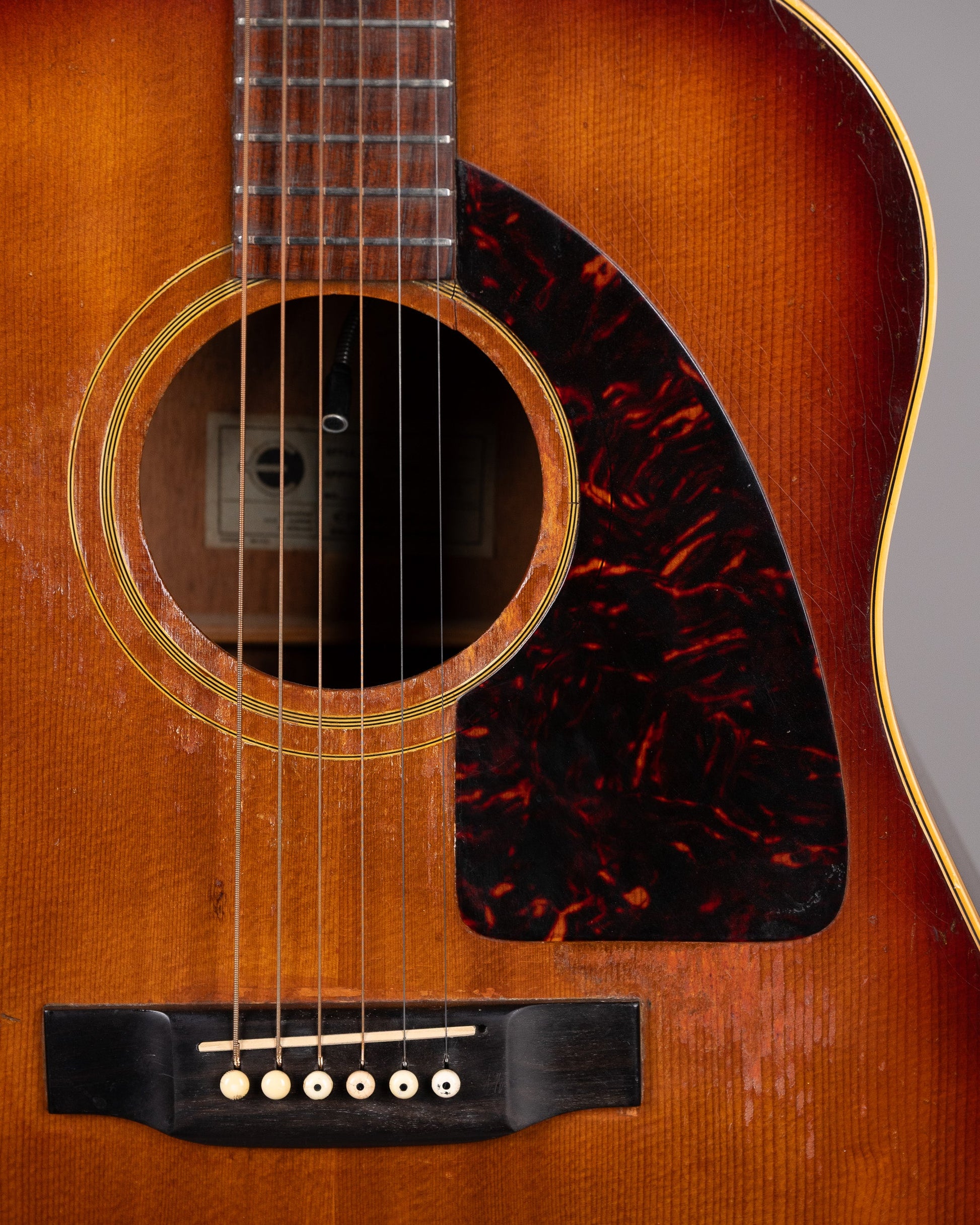 1967 Epiphone FT79 Texan (USA, Sunburst, Pickup, HSC)