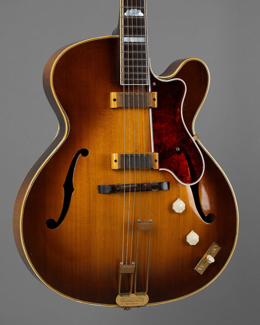 1953 Epiphone Zephyr Deluxe Regent  (USA, Sunburst, OHSC)