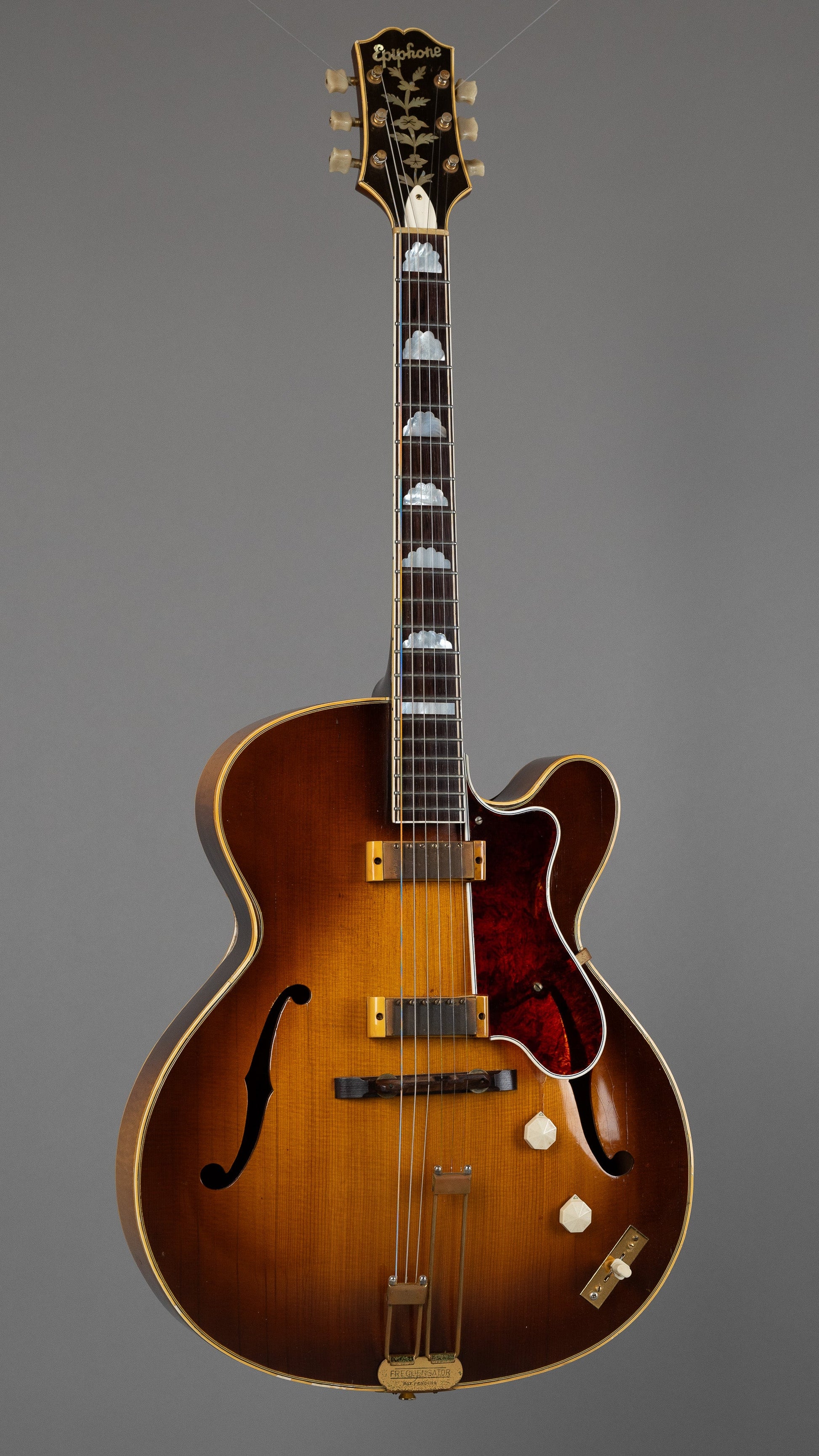 1953 Epiphone Zephyr Deluxe Regent  (USA, Sunburst, OHSC)