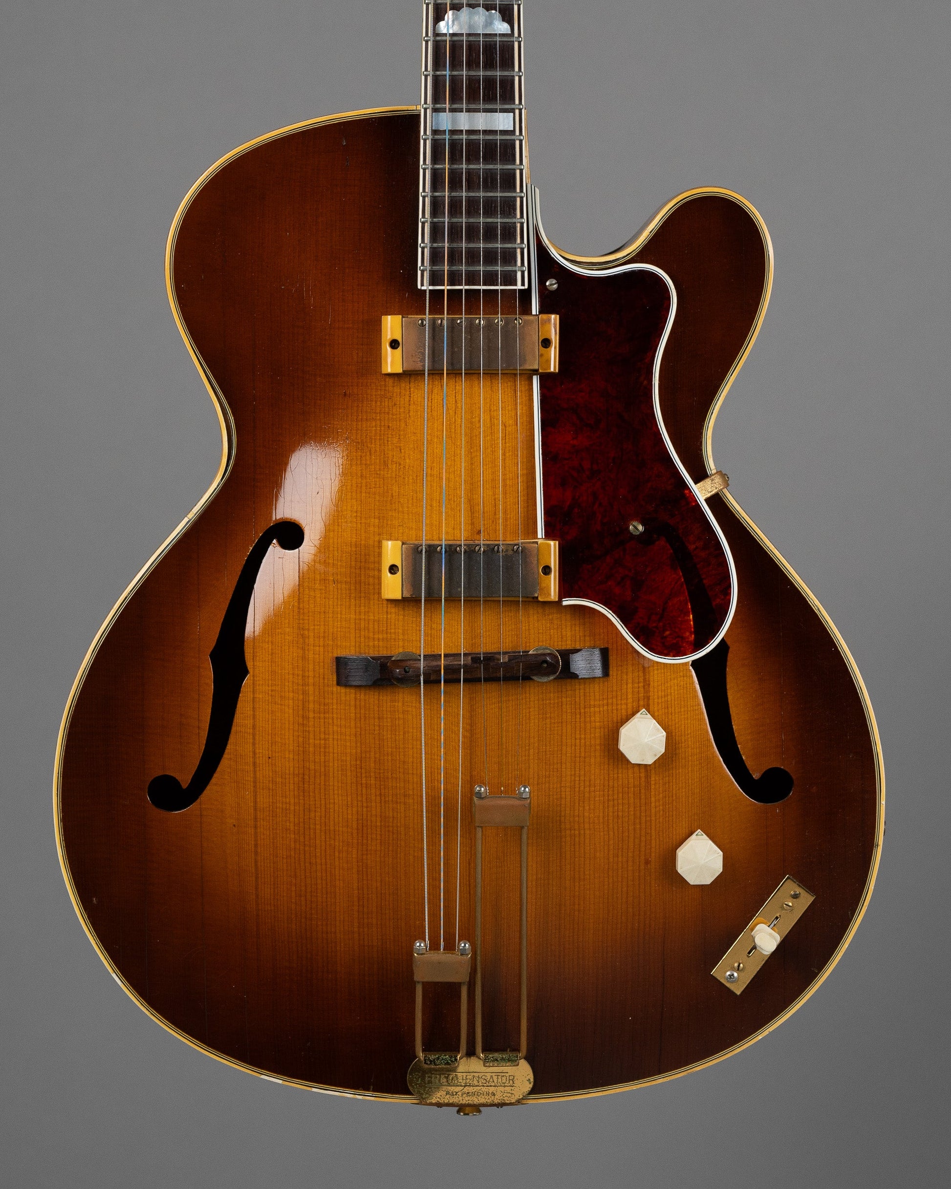 1953 Epiphone Zephyr Deluxe Regent  (USA, Sunburst, OHSC)