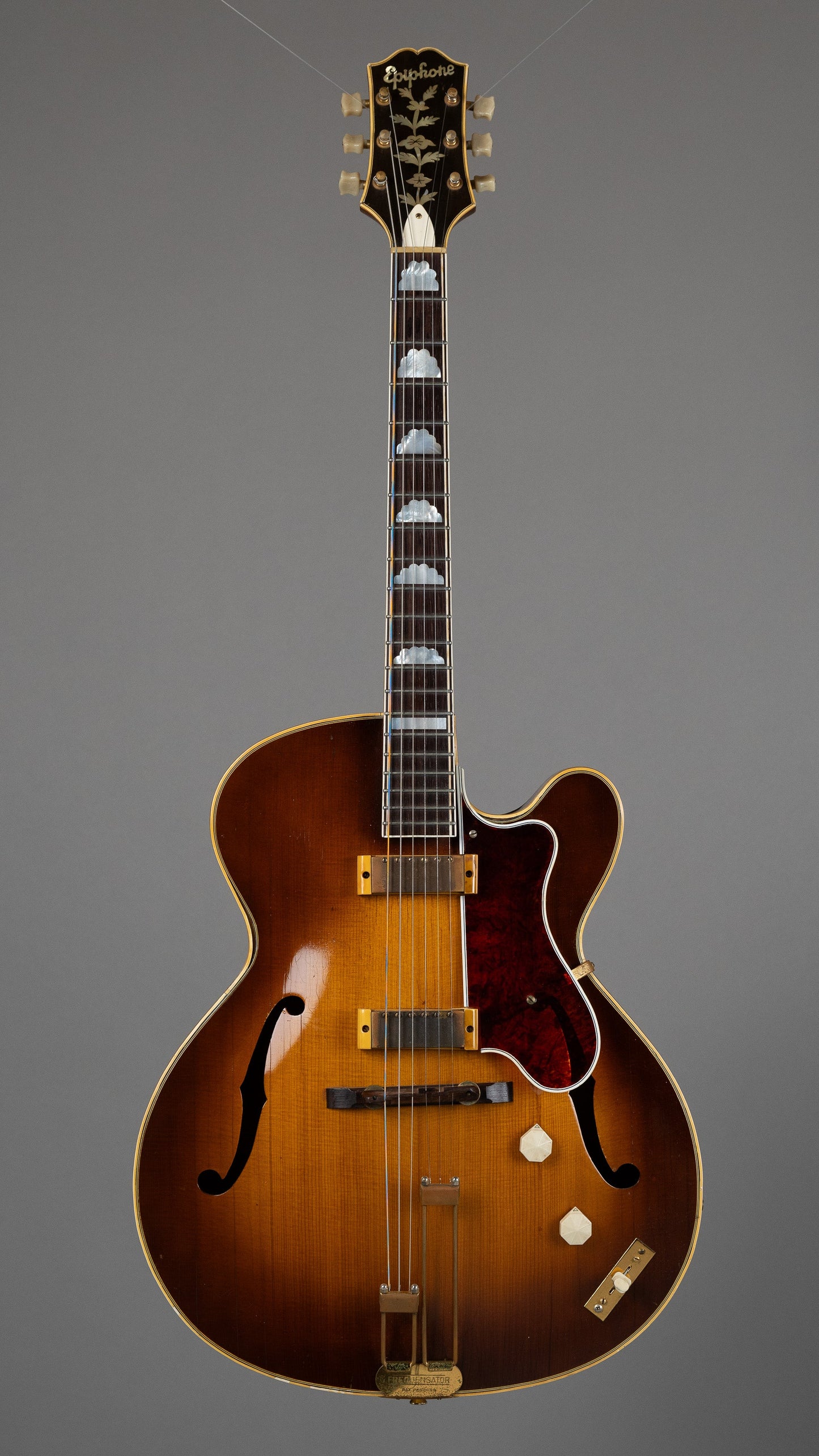 1953 Epiphone Zephyr Deluxe Regent  (USA, Sunburst, OHSC)
