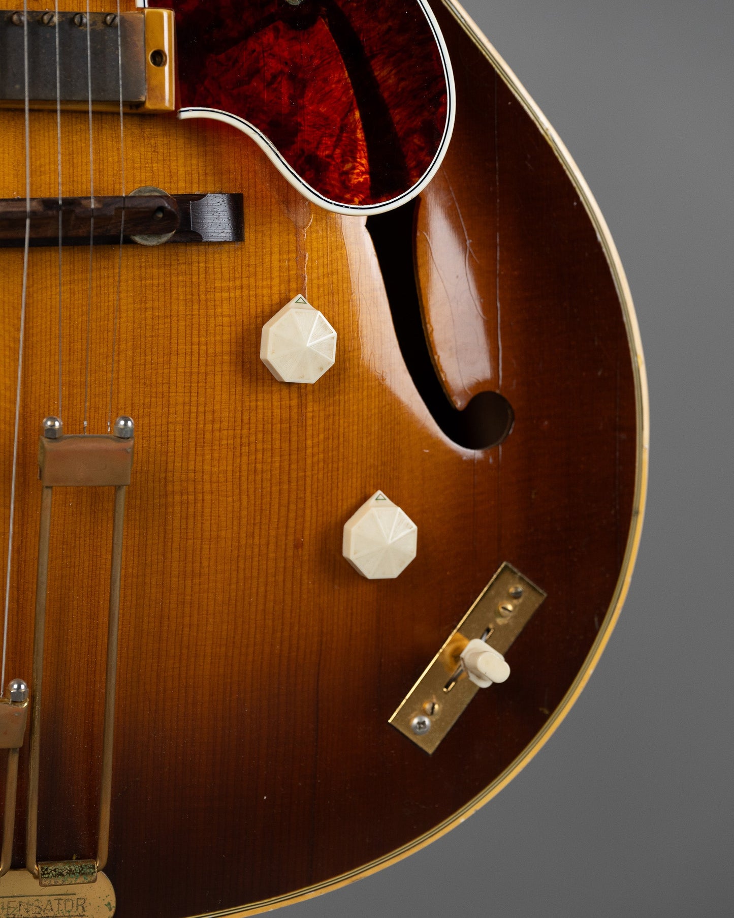 1953 Epiphone Zephyr Deluxe Regent  (USA, Sunburst, OHSC)