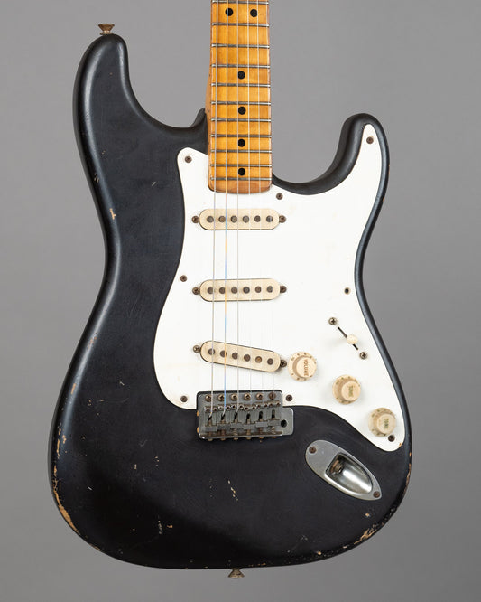 1974 Fender Stratocaster (USA,  Black Refinish, HSC)