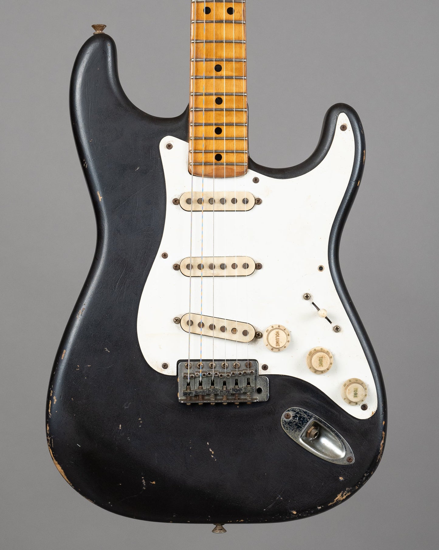 1974 Fender Stratocaster (USA,  Black Refinish, HSC)