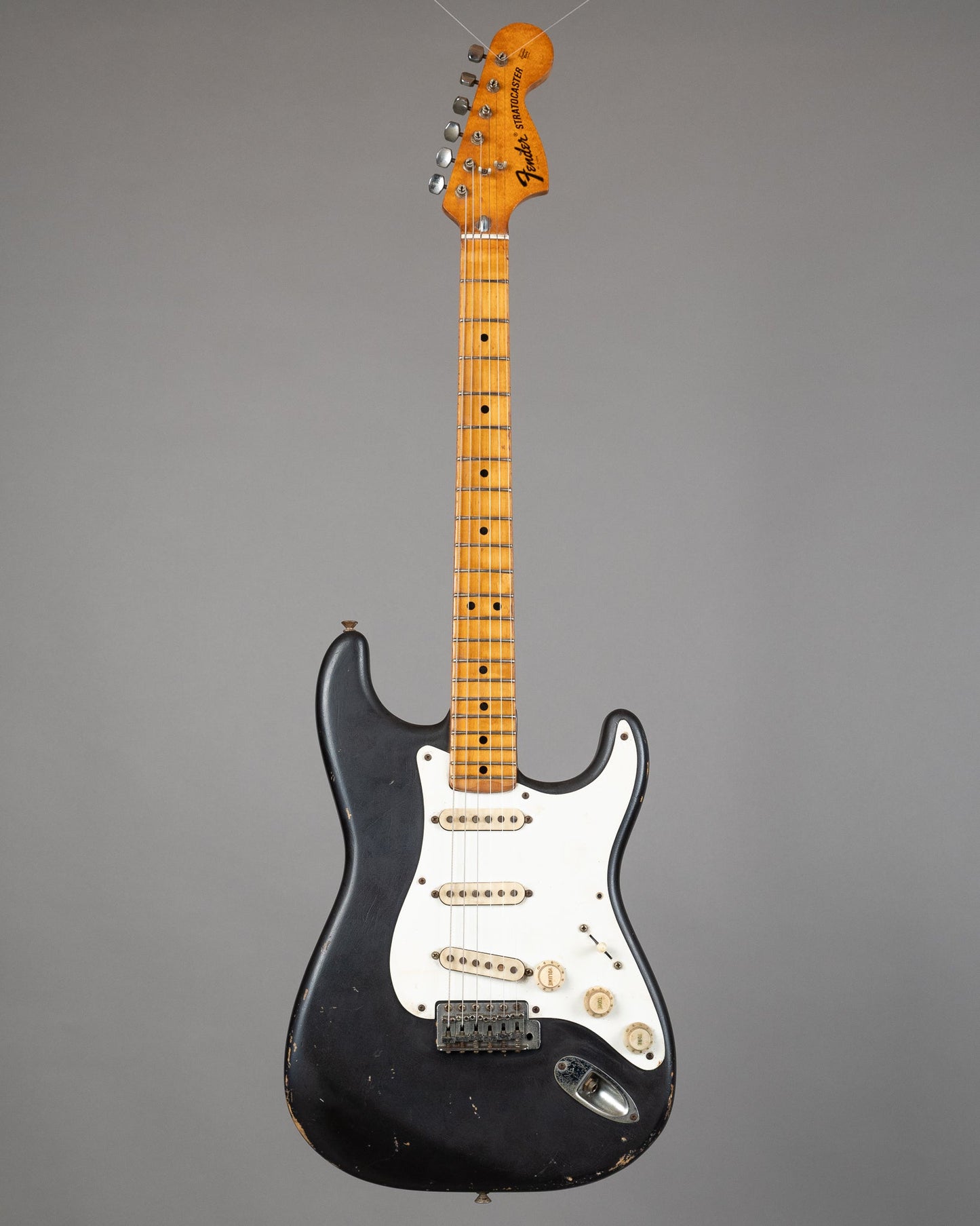 1974 Fender Stratocaster (USA,  Black Refinish, HSC)