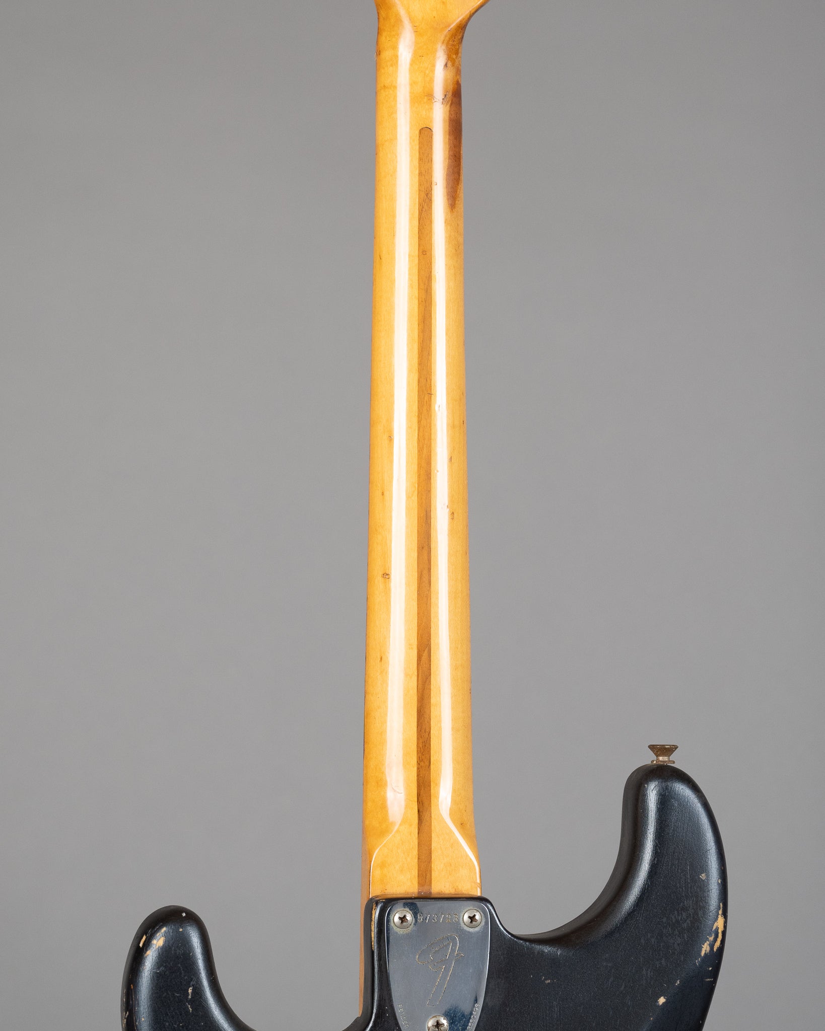 1974 Fender Stratocaster (USA,  Black Refinish, HSC)