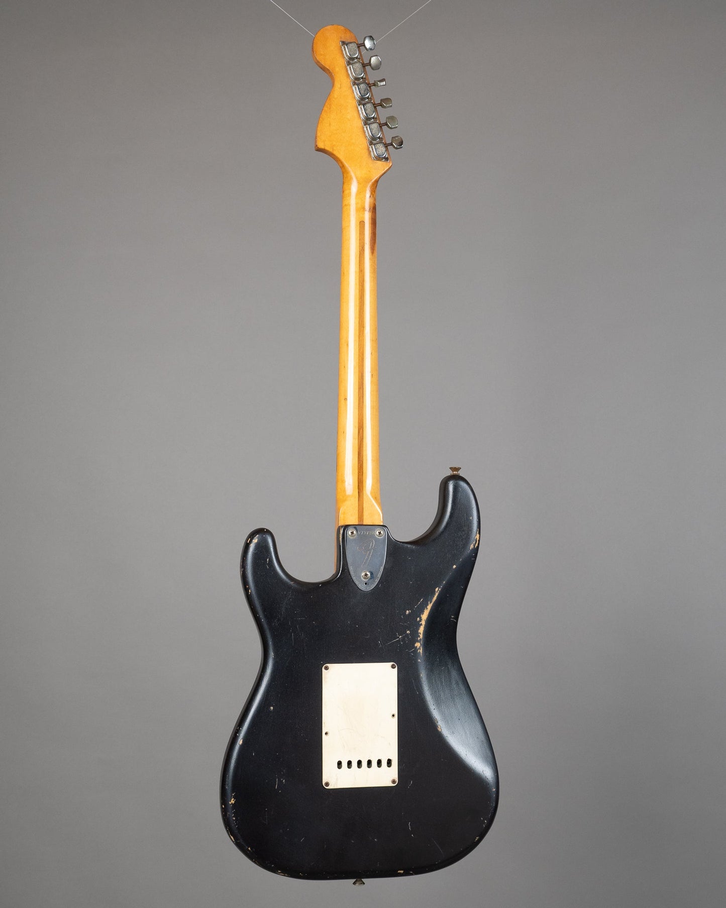 1974 Fender Stratocaster (USA,  Black Refinish, HSC)