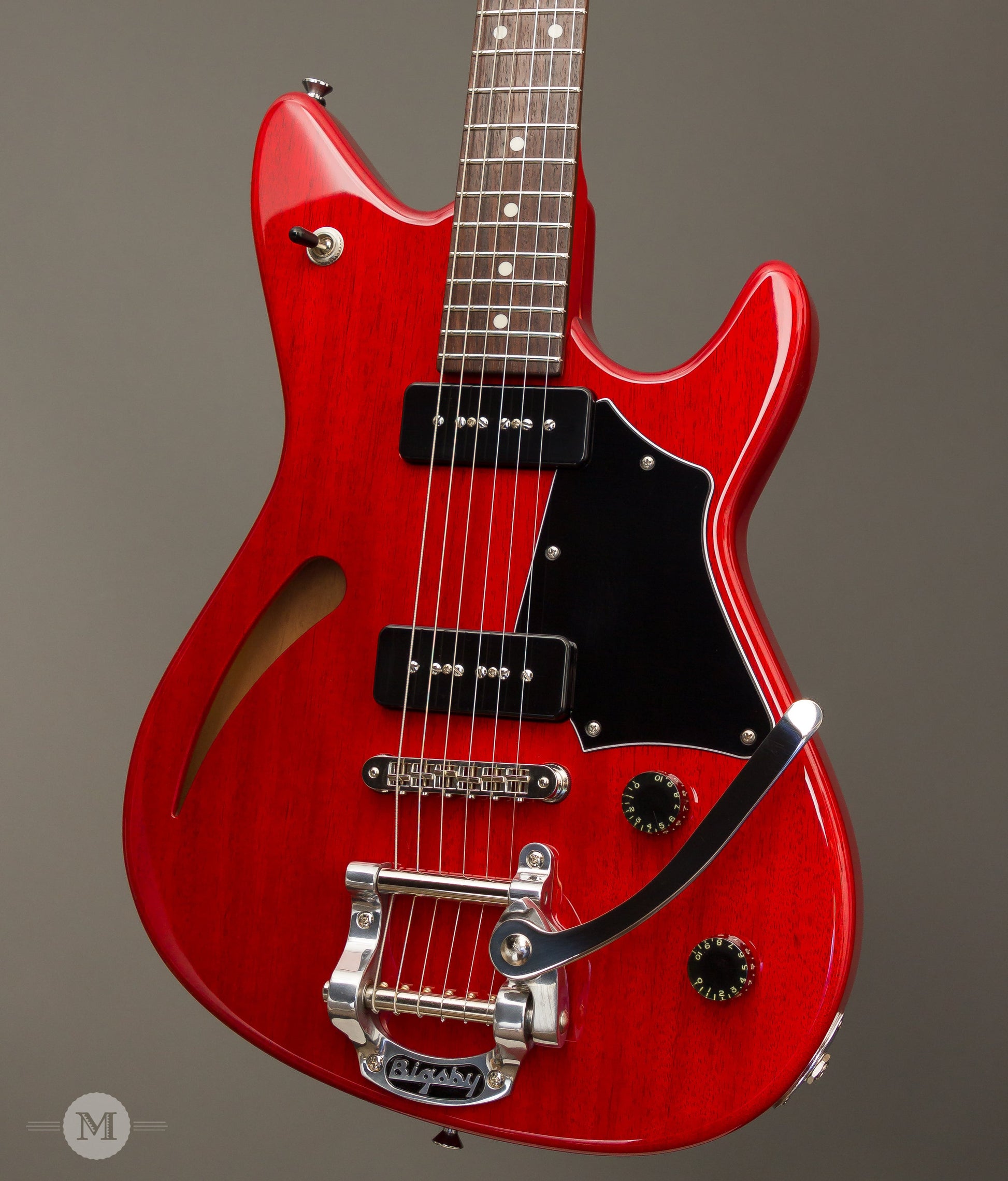 Don Grosh Guitars - Hollow ElectraJet - Aged Cherry