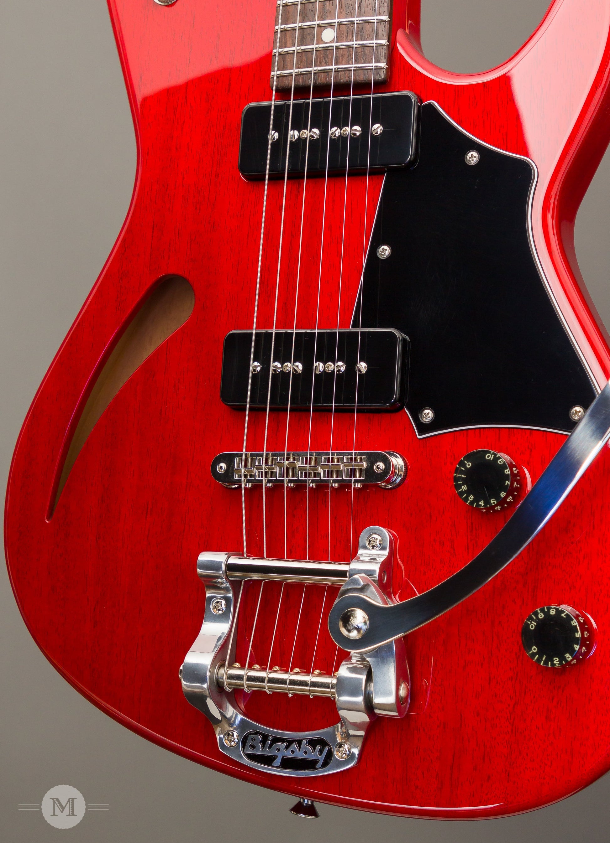 Don Grosh Guitars - Hollow ElectraJet - Aged Cherry