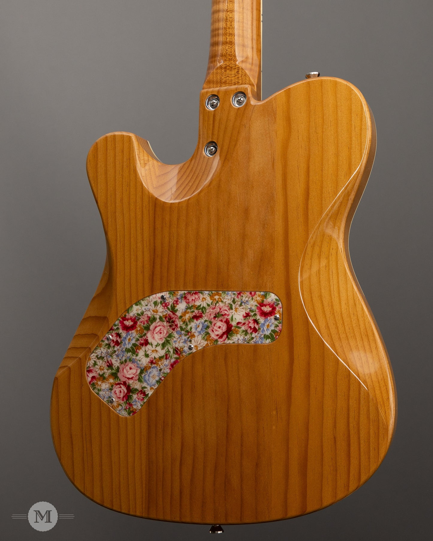 Bruce Guitars - Ellary Deluxe - Off White - Floral Pickguard