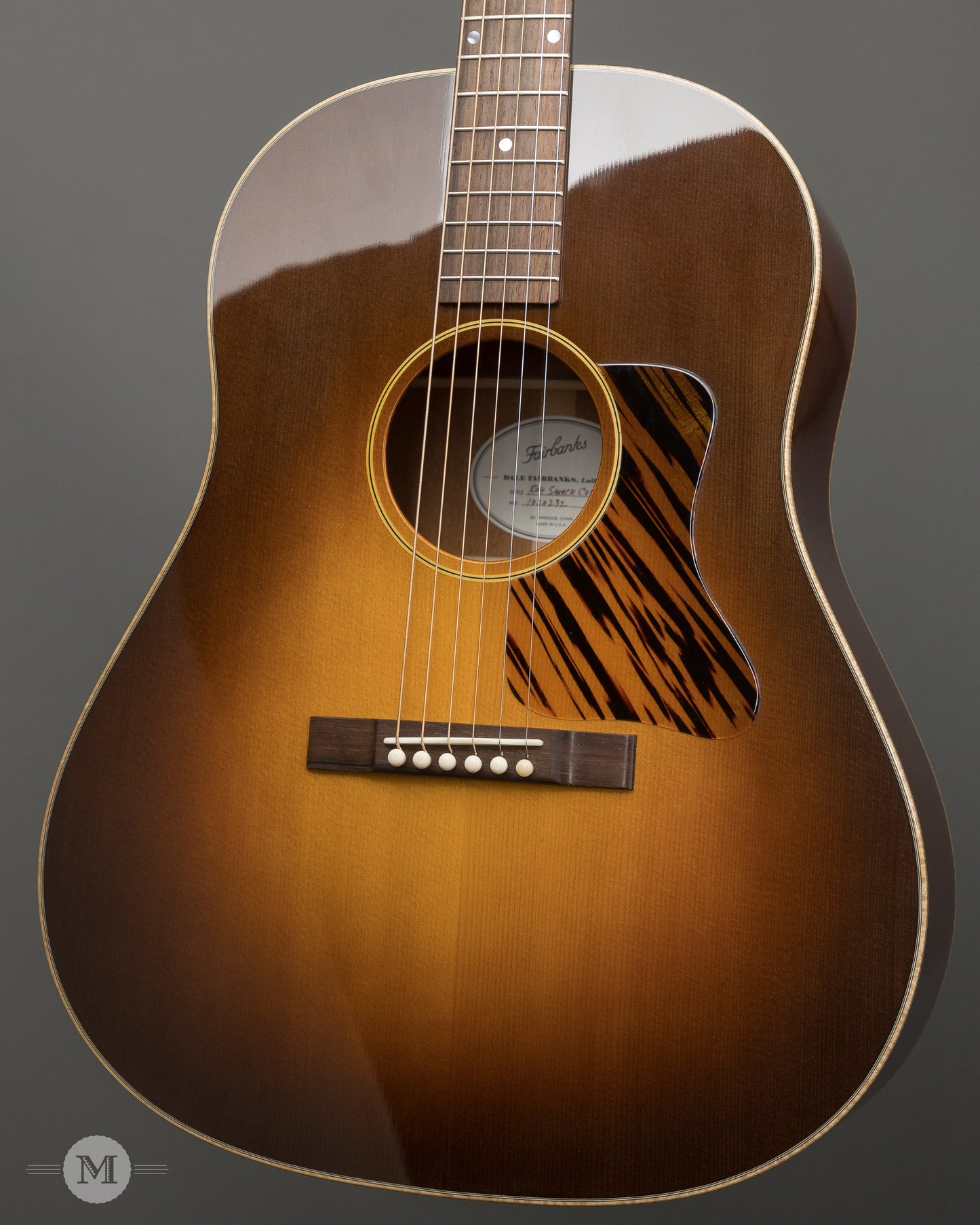 Fairbanks Guitars - F-35 12-Fret - Roy Smeck Sunburst