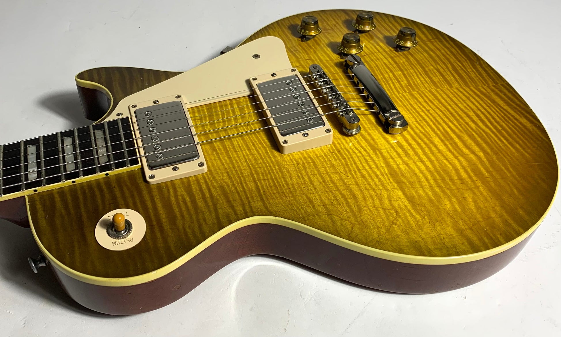 1959 Gibson Les Paul BRAZILIAN ROSEWOOD Reissue HISTORIC MAKEOVERS RDS Aged 1958 HM Green Lemon Deluxe