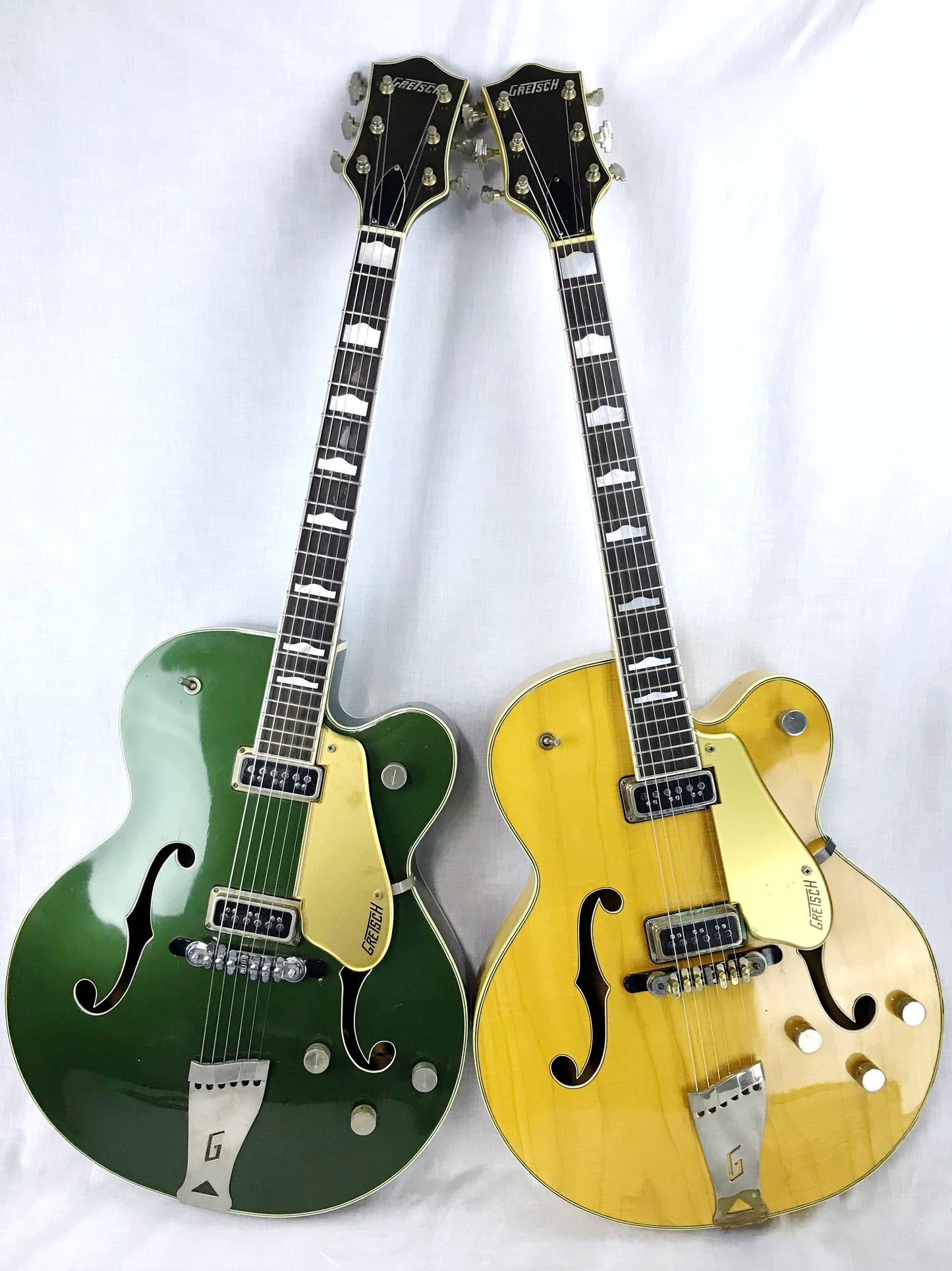 1956 Gretsch 6193 Country Club RARE NATURAL w/ Dearmond Pickups! white falcon size