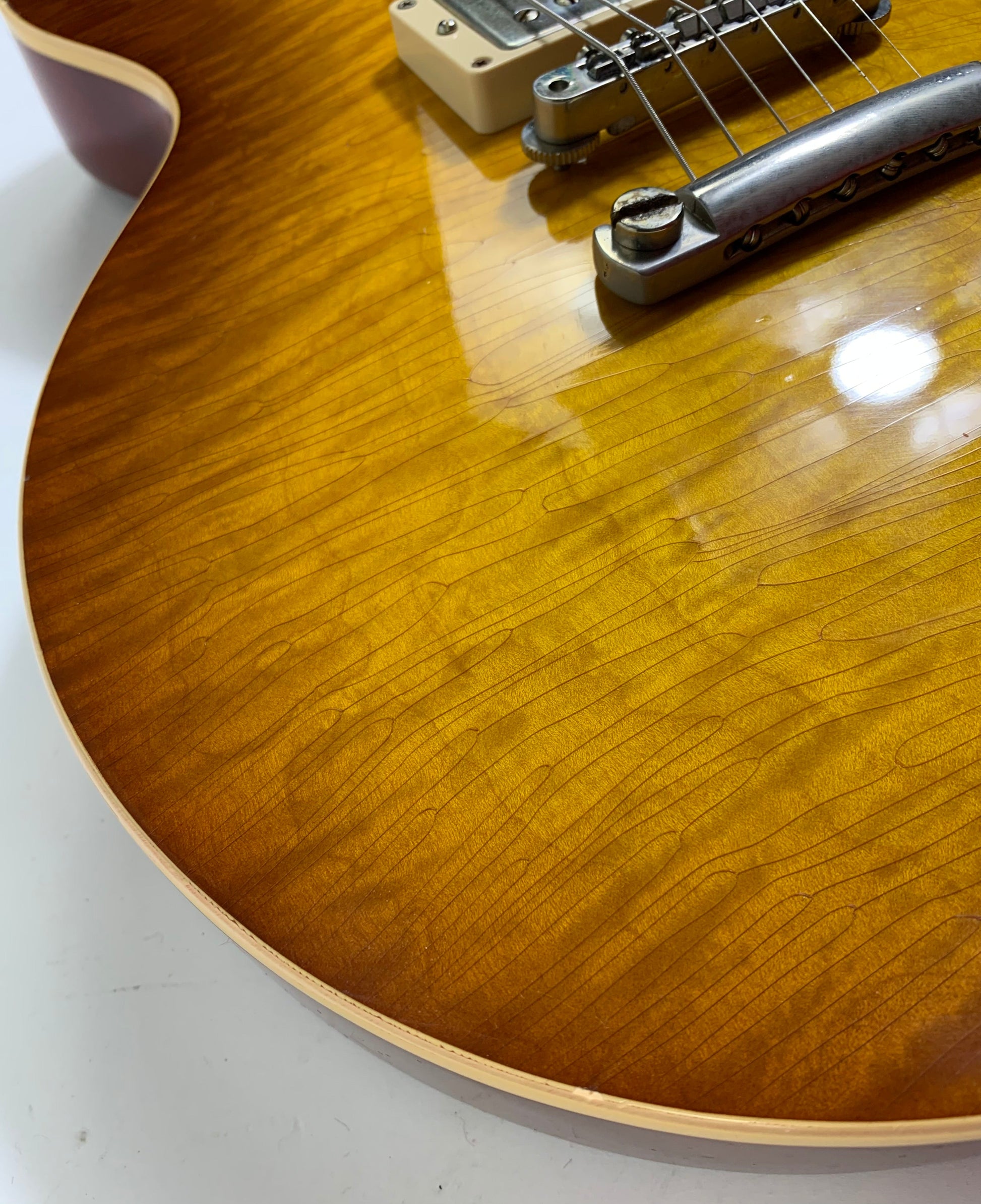 2011 Gibson TOM MURPHY Aged 1959 Reissue Les Paul Standard R9 Custom Shop Historic 59 Iced Tea Sunburst