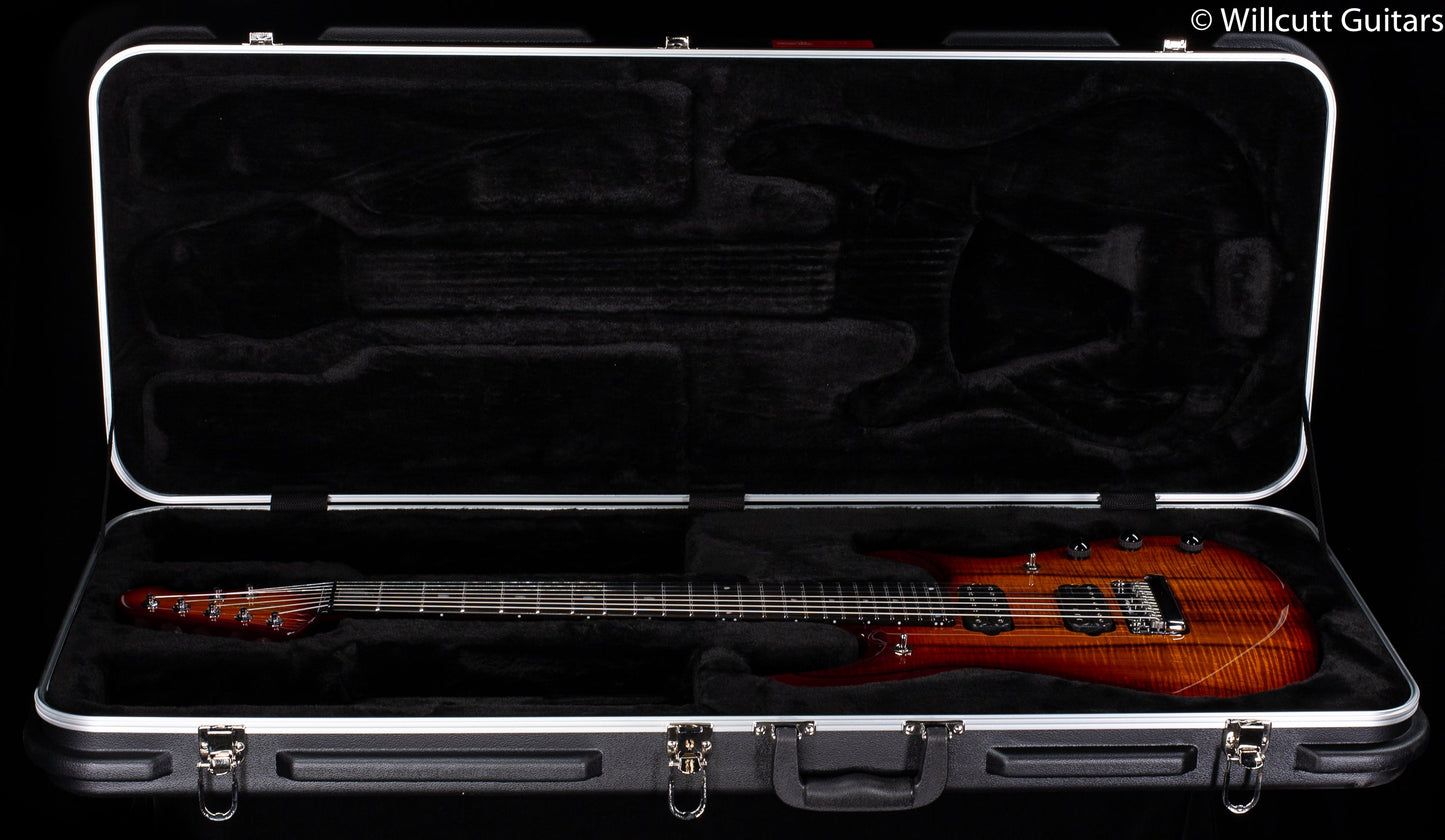 Ernie Ball Music Man 7-String John Petrucci Figured Top Island Burst Koa