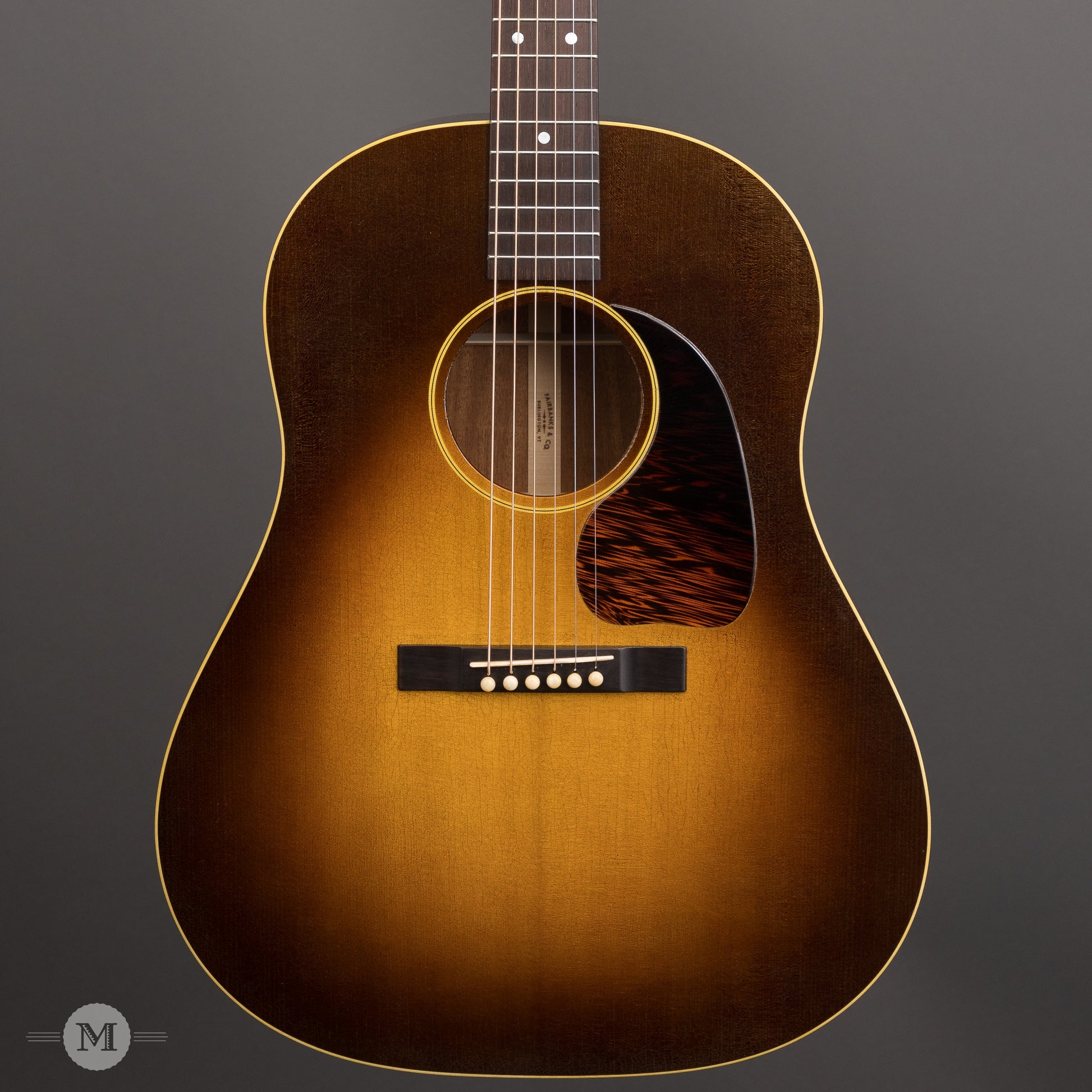 Fairbanks Guitars - F-35 - Aged Sunburst Finish