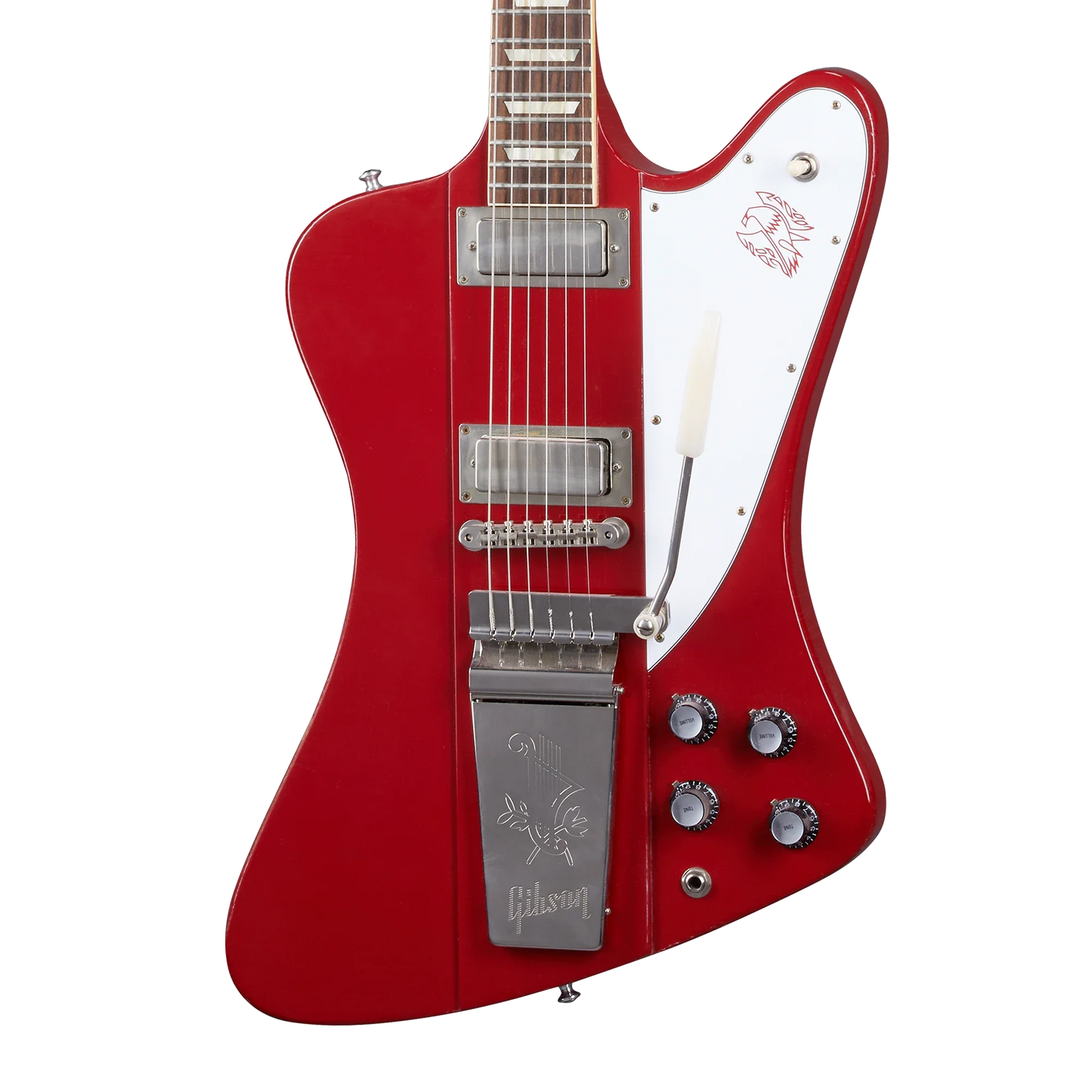 Gibson Custom 1963 Firebird V with Maestro Vibrola, Light Aged, Cardinal Red