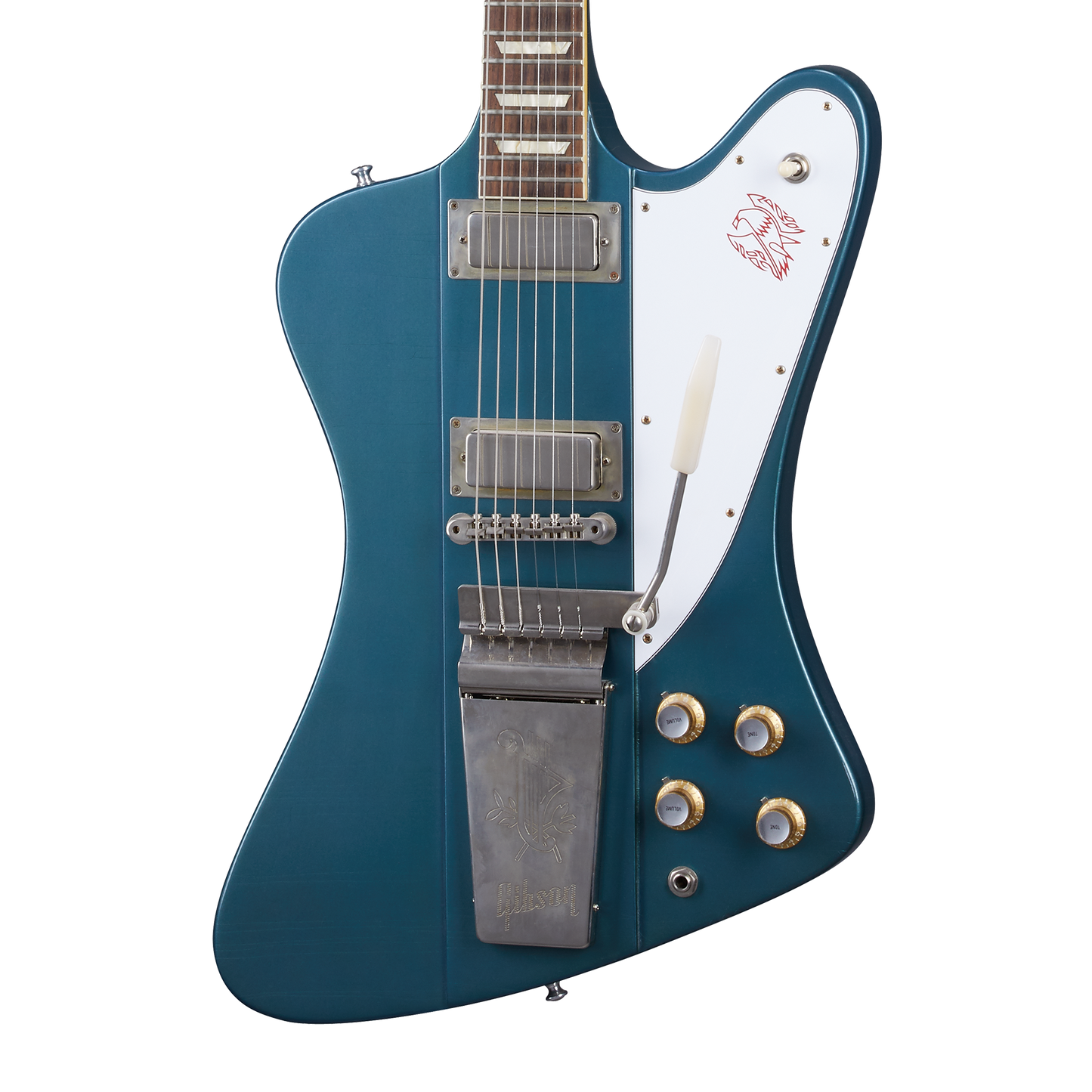Gibson Custom 1963 Firebird V with Maestro Vibrola, Ultra Light Aged, Pelham Blue