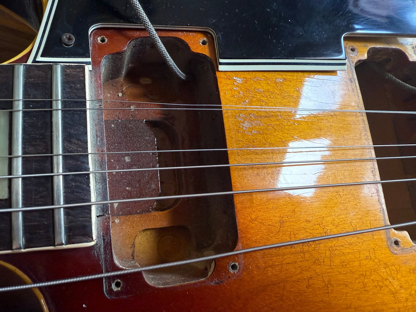 1965 Gibson ES-335 TD Vintage Semi Hollow Guitar WIDE NUT Factory Bigsby!