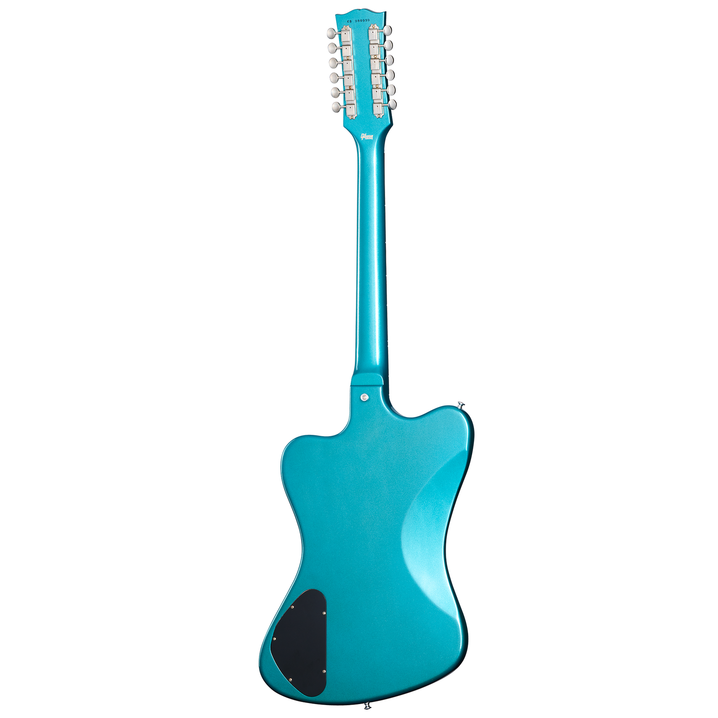 Gibson Custom 1965 Non-Reverse Firebird V 12-String Reissue, Aqua Mist VOS