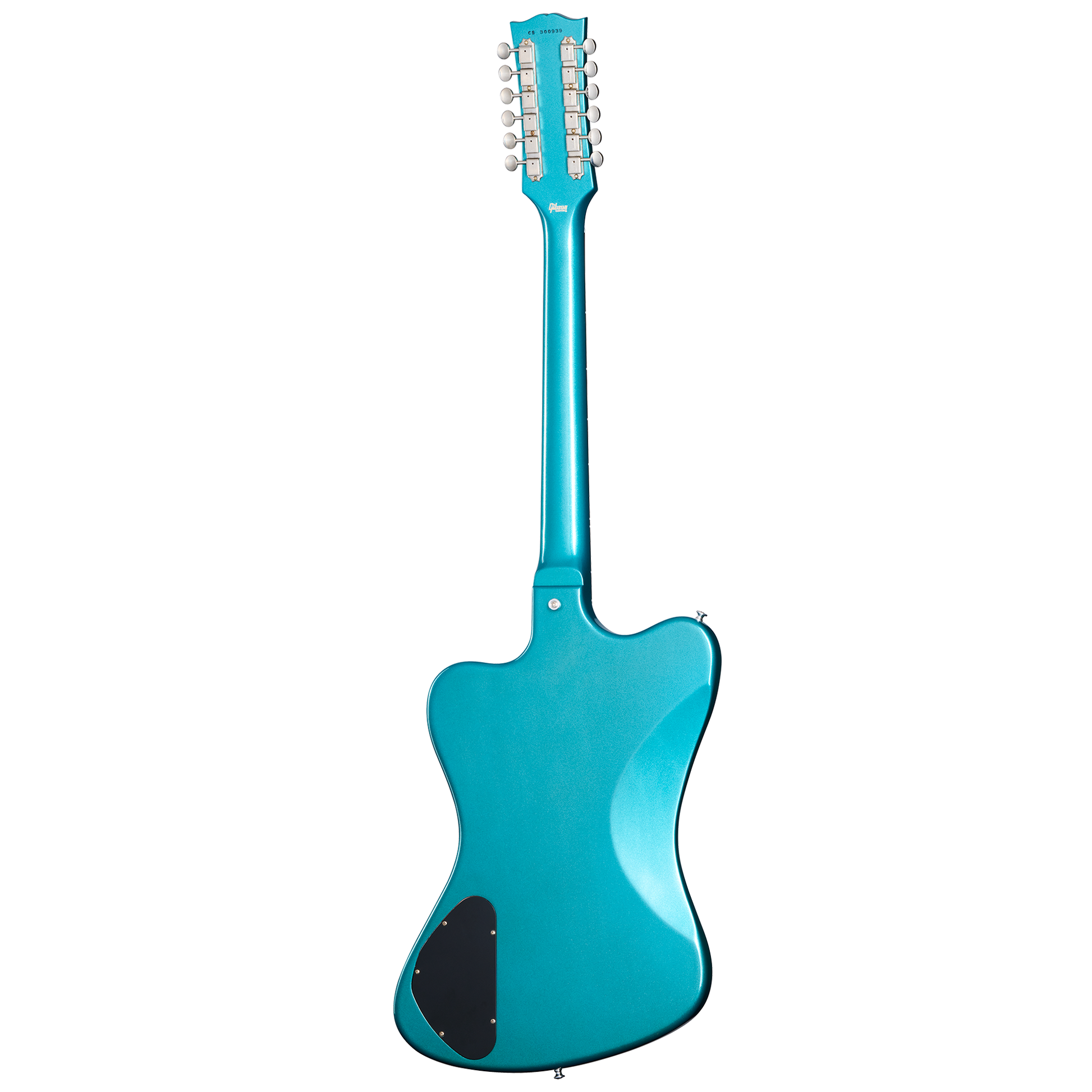 Gibson Custom 1965 Non-Reverse Firebird V 12-String Reissue, Aqua Mist VOS