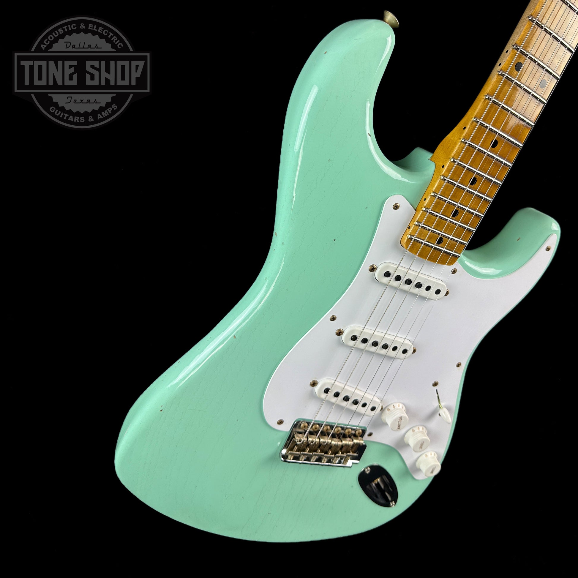 Fender Custom Shop LTD 70th Anniversary 1954 Stratocaster Surf Green w/case
