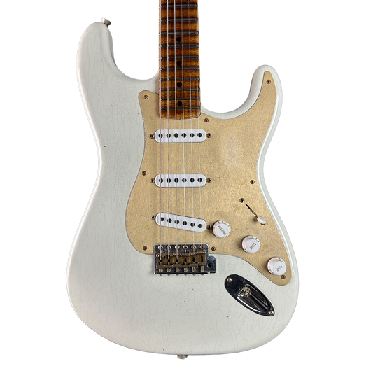 Fender Custom Shop Limited Edition Roasted '54 Strat Journeyman Relic '55 Desert Tan w/case
