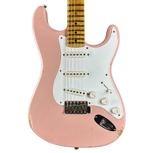 Fender Custom Shop 70th Anniversary 1954 Stratocaster Relic Shell Pink w/case