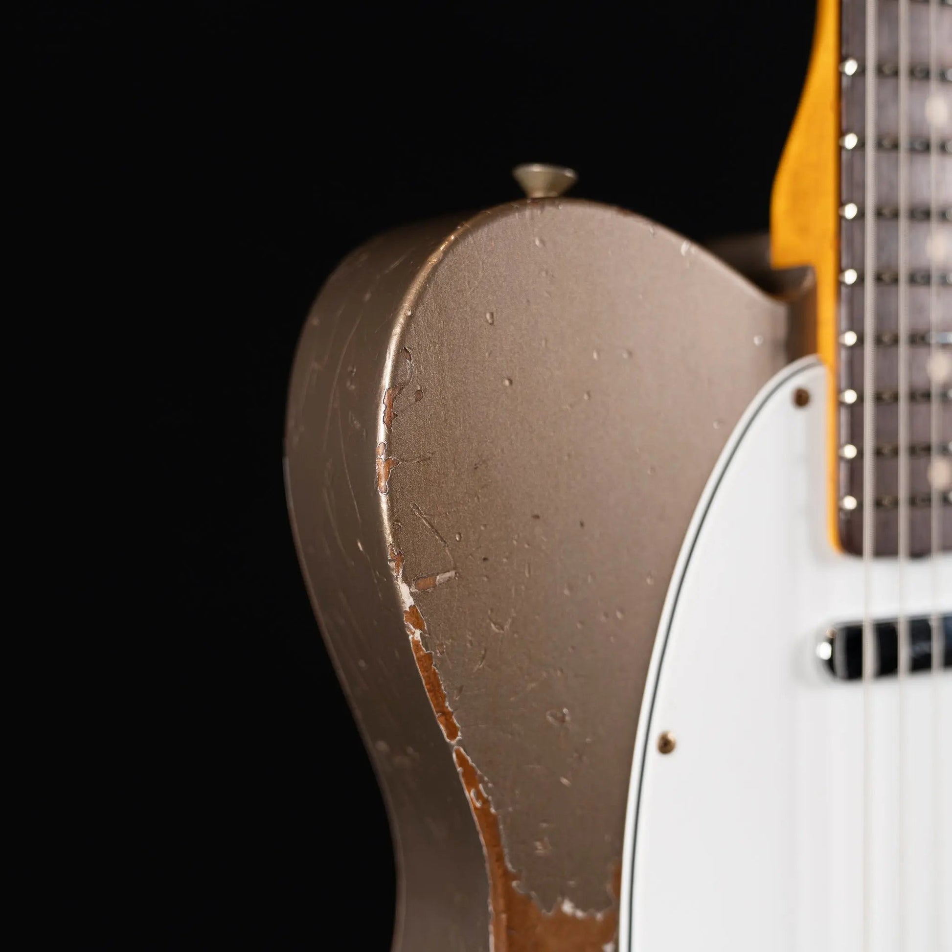 Fender Custom Shop 1961 Telecaster Heavy Relic - Roasted Body/Shoreline Gold
