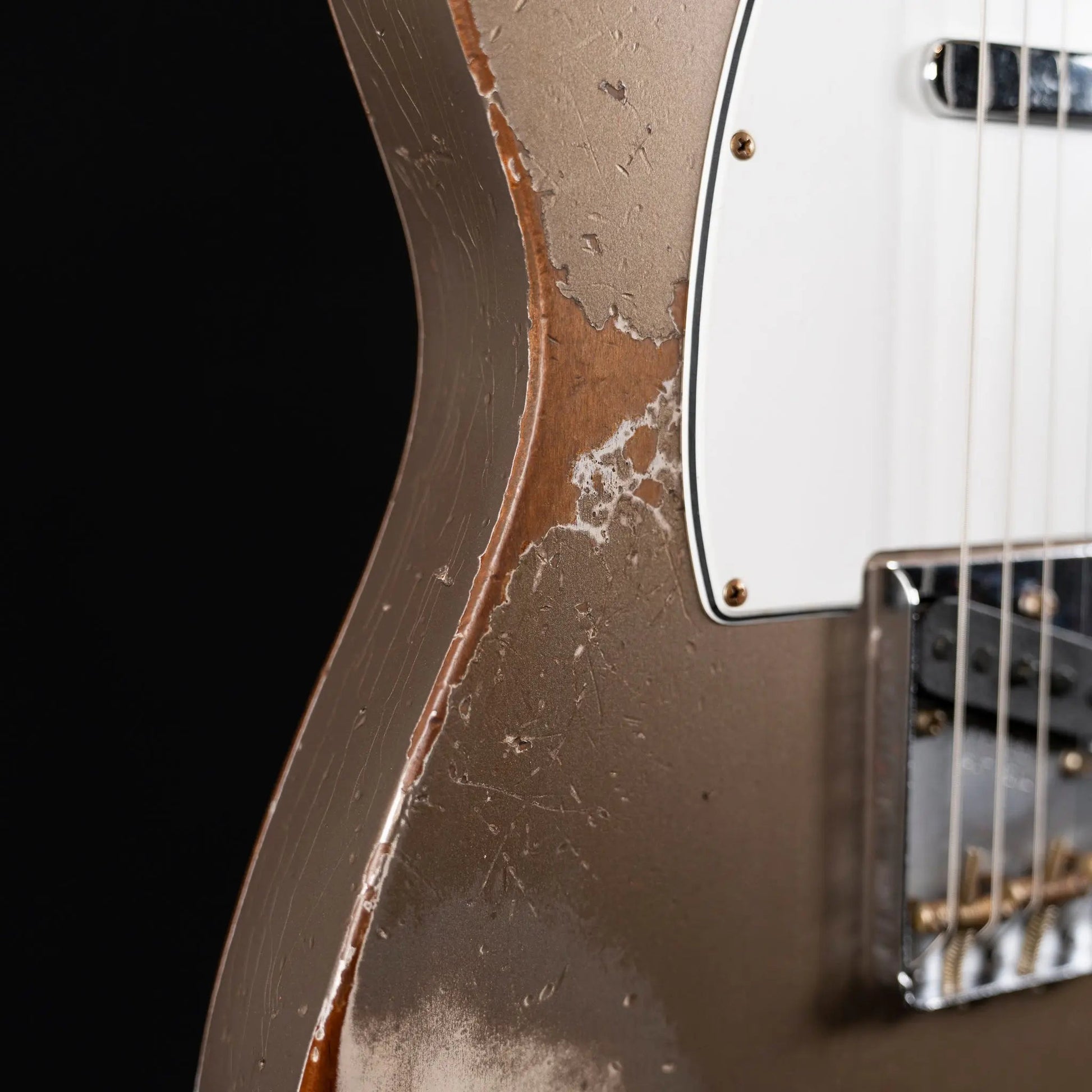 Fender Custom Shop 1961 Telecaster Heavy Relic - Roasted Body/Shoreline Gold