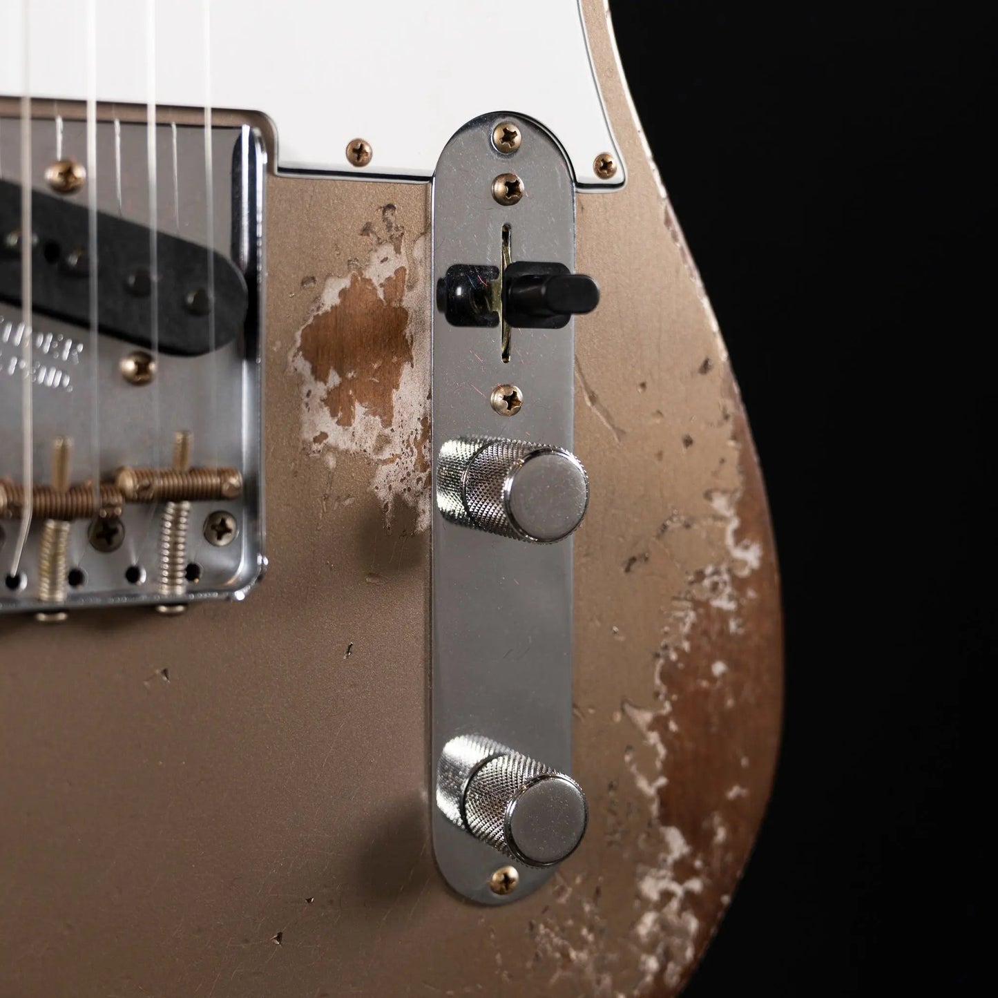 Fender Custom Shop 1961 Telecaster Heavy Relic - Roasted Body/Shoreline Gold