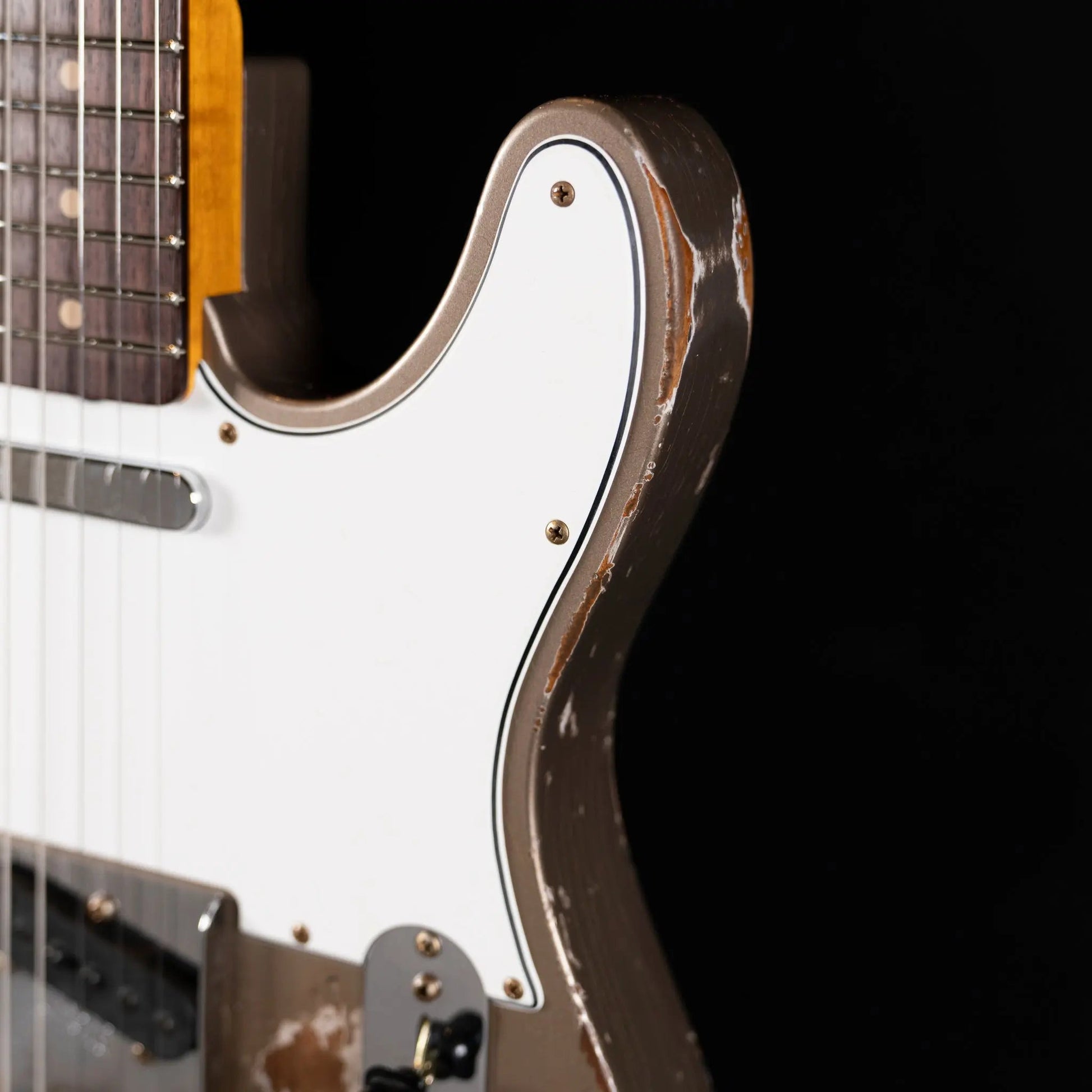 Fender Custom Shop 1961 Telecaster Heavy Relic - Roasted Body/Shoreline Gold