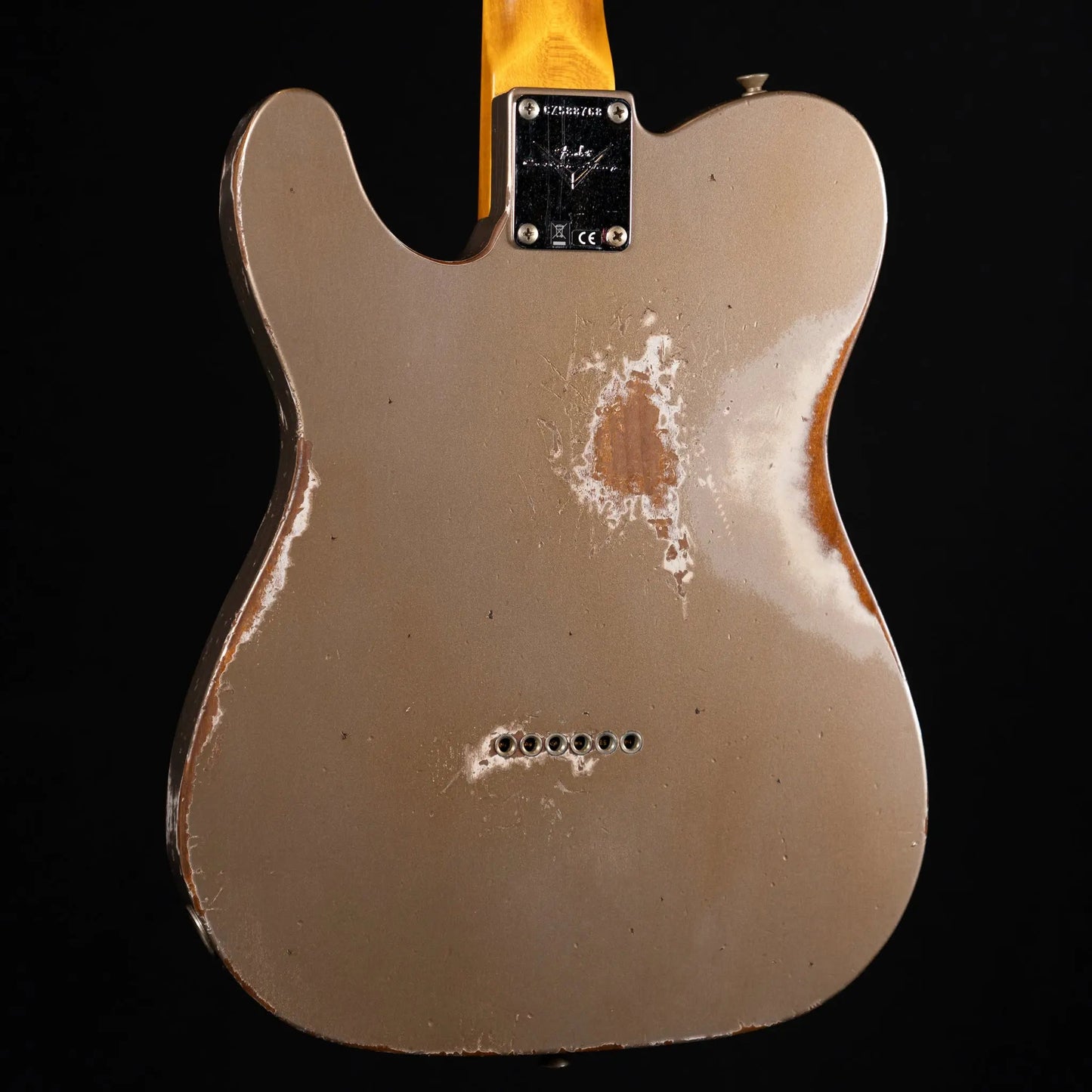 Fender Custom Shop 1961 Telecaster Heavy Relic - Roasted Body/Shoreline Gold