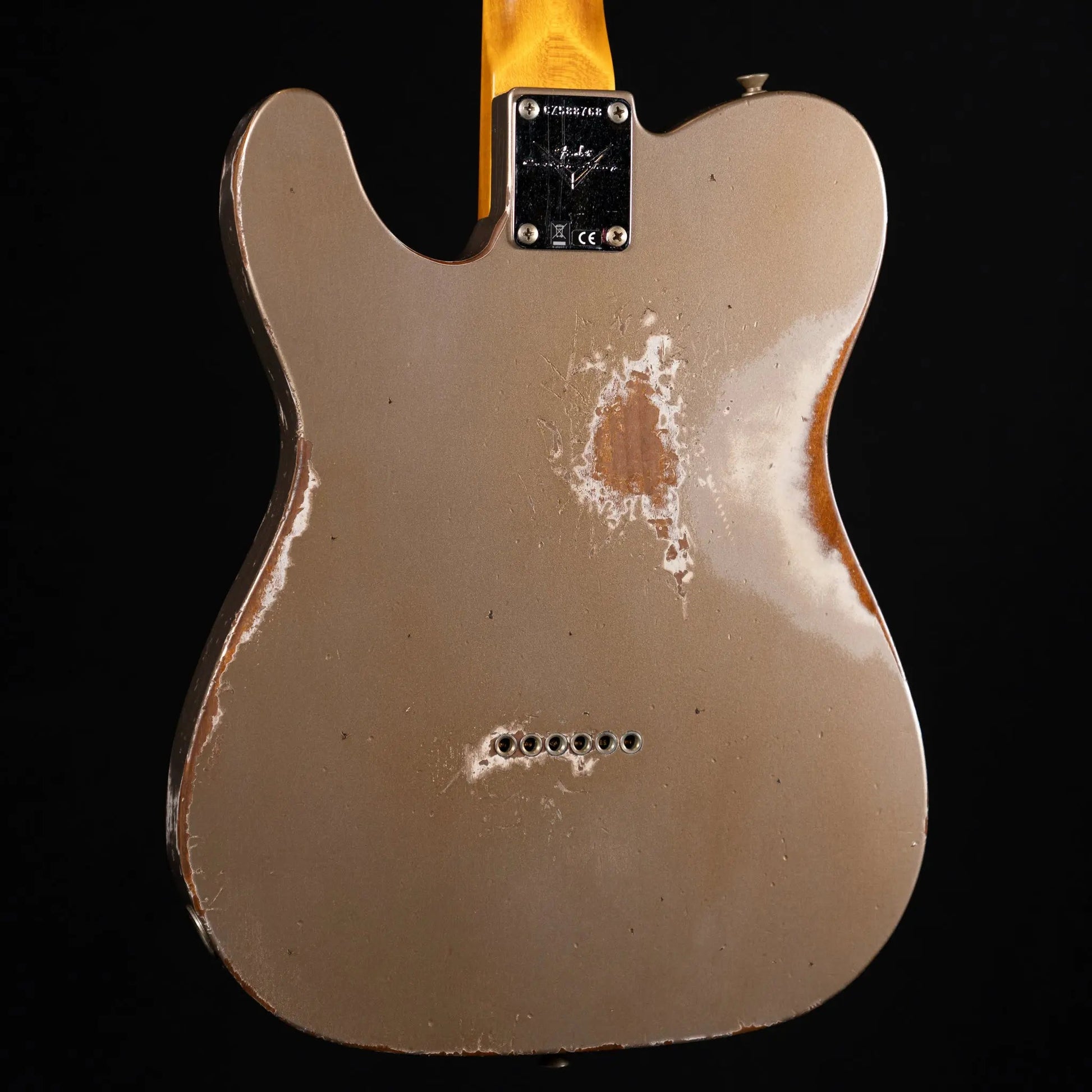 Fender Custom Shop 1961 Telecaster Heavy Relic - Roasted Body/Shoreline Gold