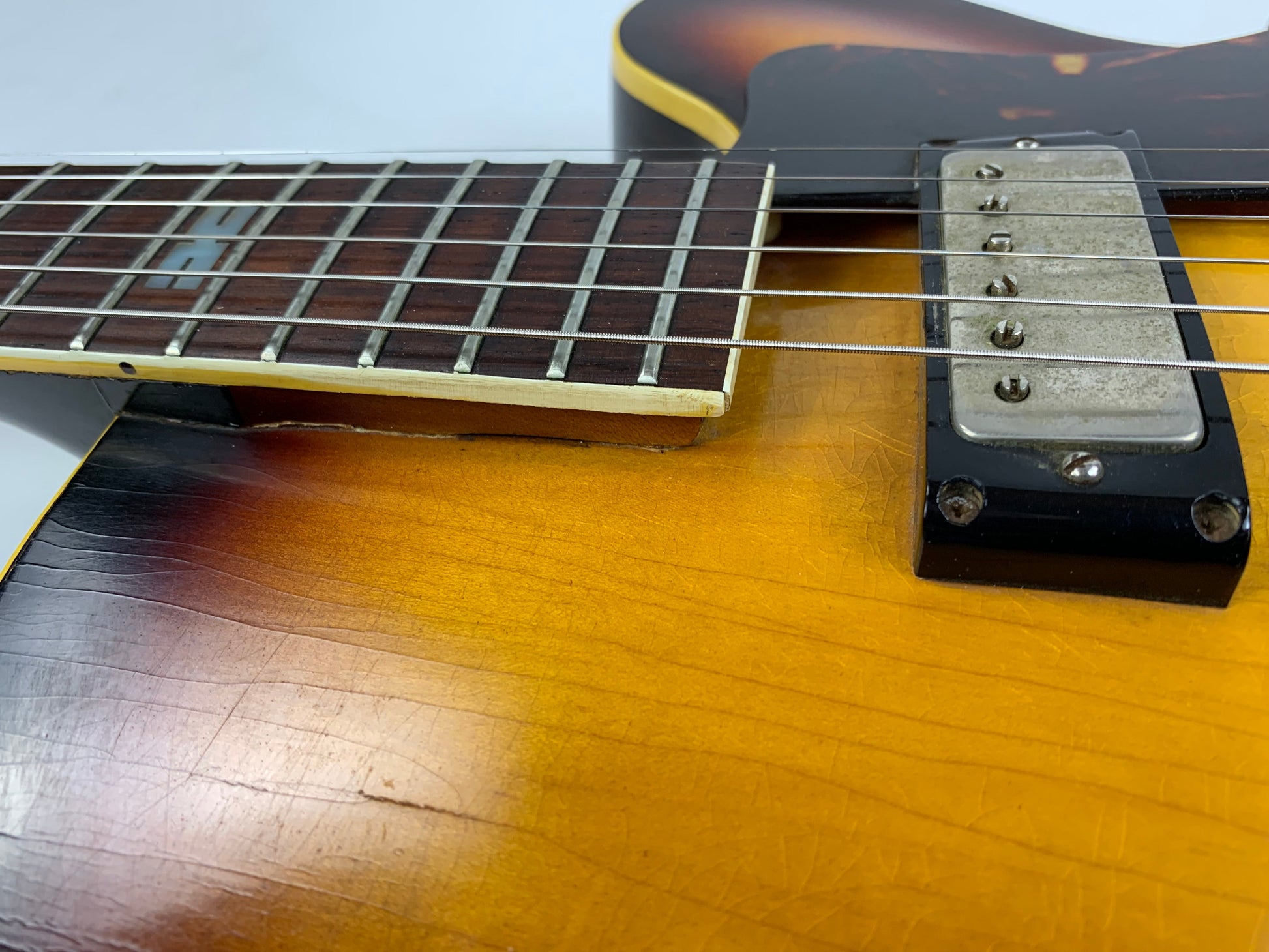 1961 Epiphone E312T Zephyr Regent w PAF Mini Humbuckers Vintage Gibson Case Thinline Hollowbody Guitar