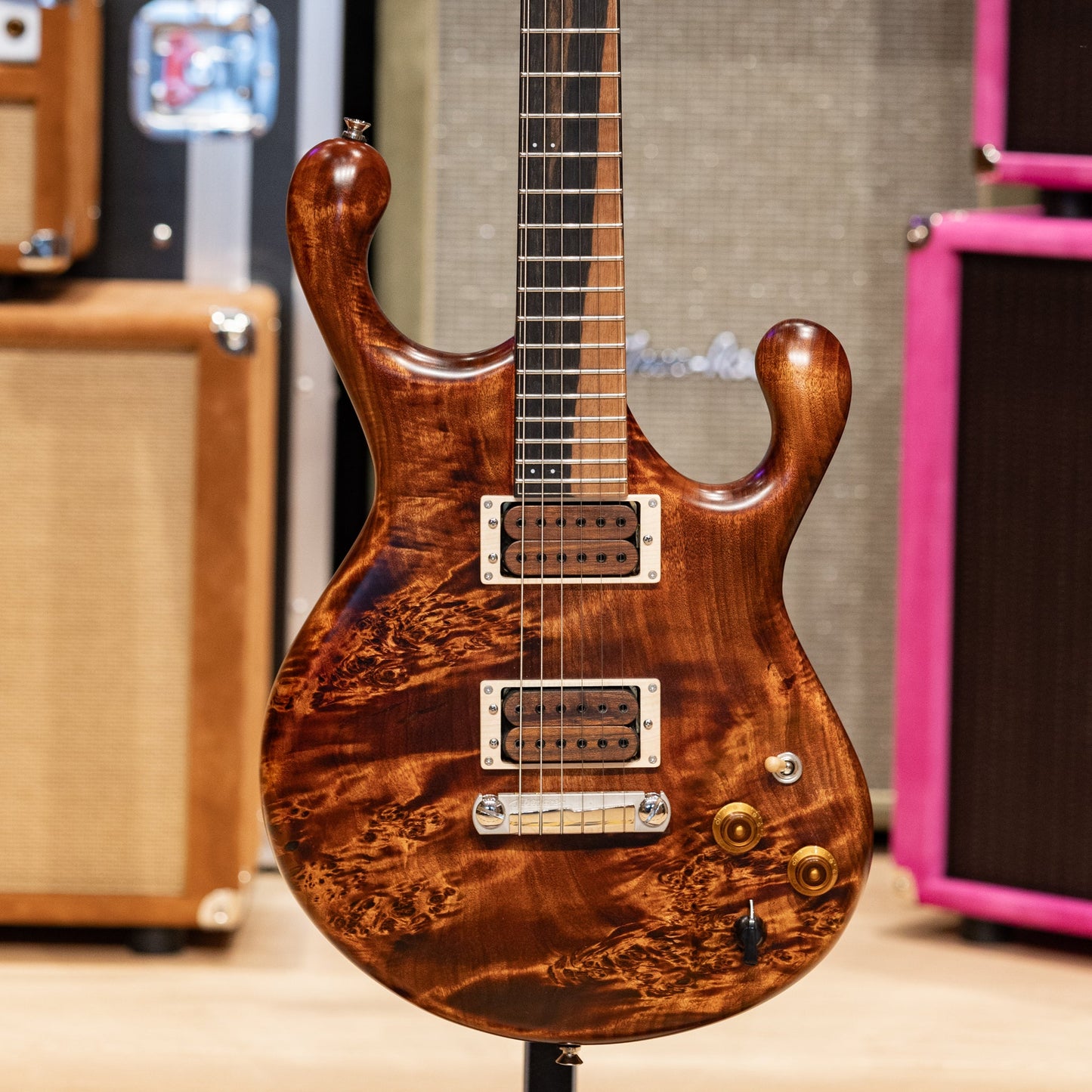 Fibenare Erotic Dalbat 20th Anniversary One-Piece Poplar Burl - Anniversary Burst Satin