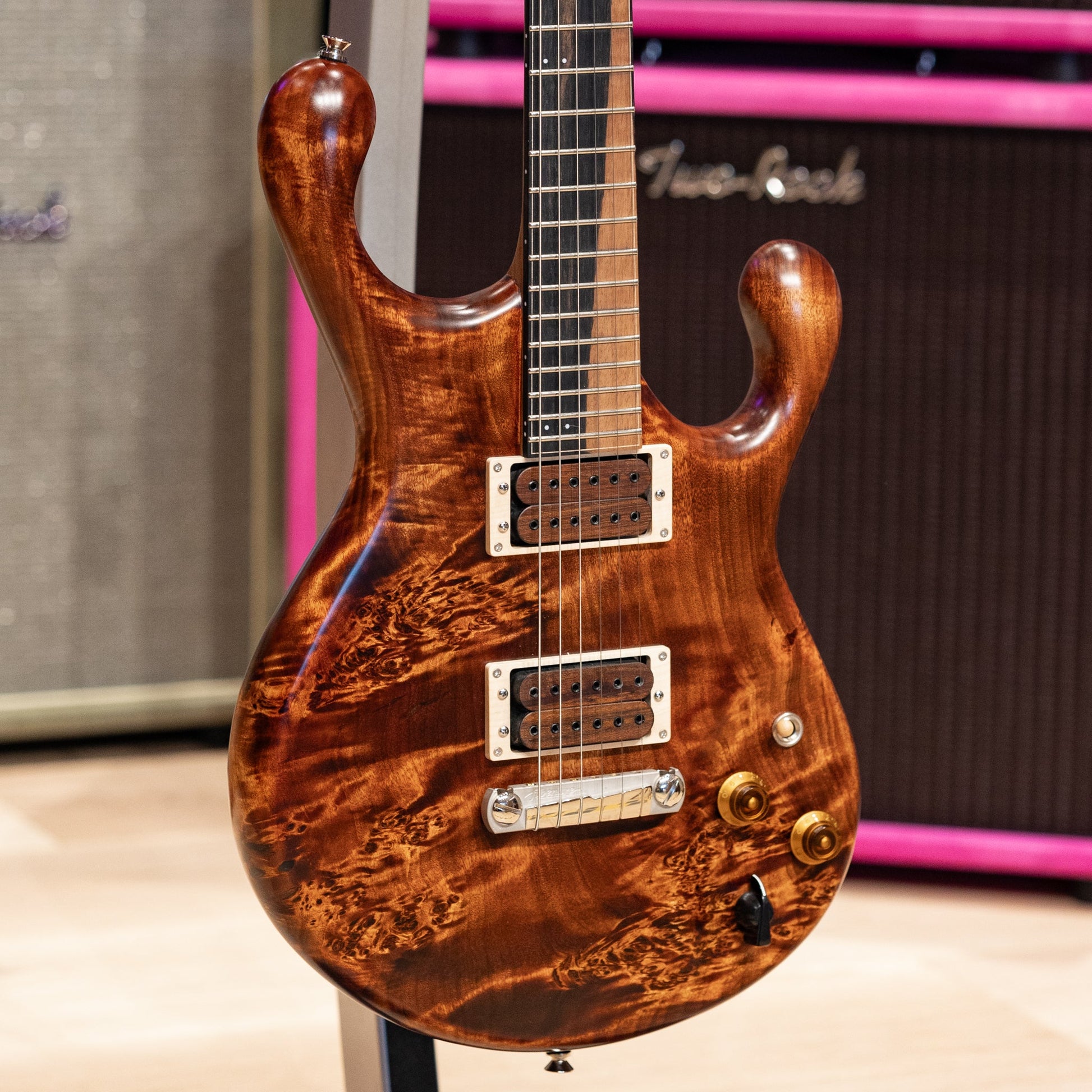 Fibenare Erotic Dalbat 20th Anniversary One-Piece Poplar Burl - Anniversary Burst Satin