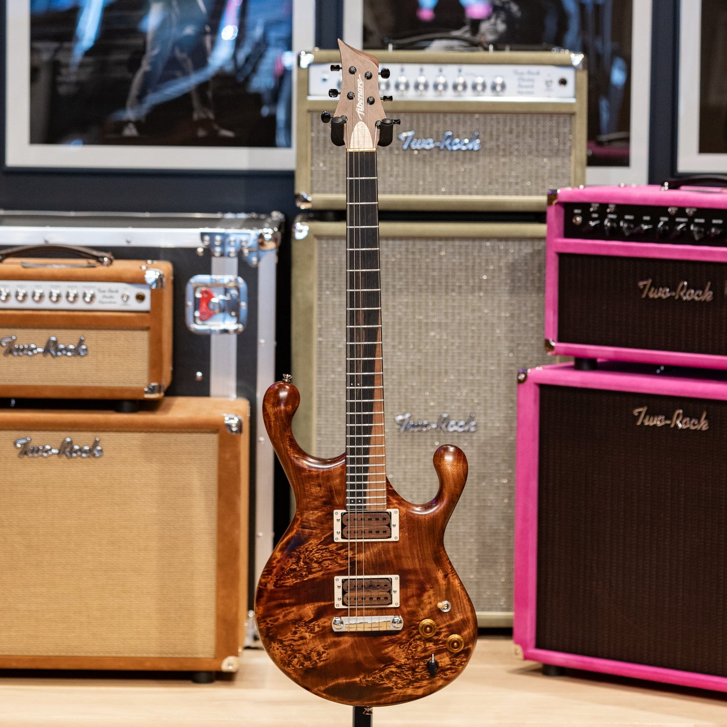Fibenare Erotic Dalbat 20th Anniversary One-Piece Poplar Burl - Anniversary Burst Satin