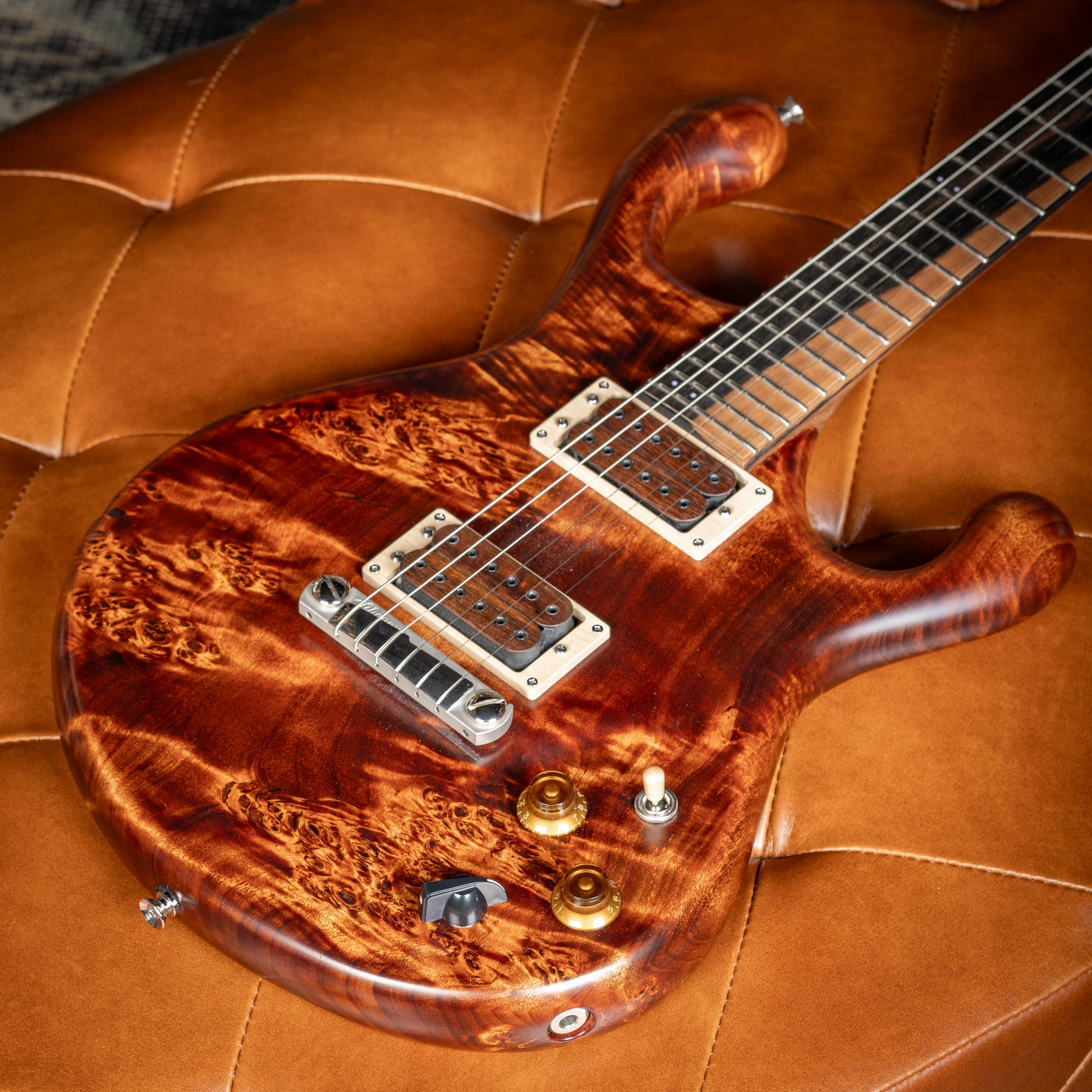 Fibenare Erotic Dalbat 20th Anniversary One-Piece Poplar Burl - Anniversary Burst Satin