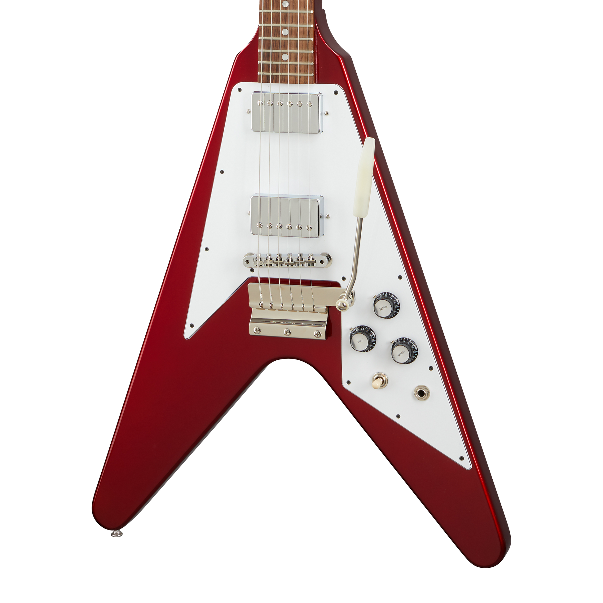 Gibson Custom 1967 Mahogany Flying V Reissue, Gloss, Sparkling Burgundy