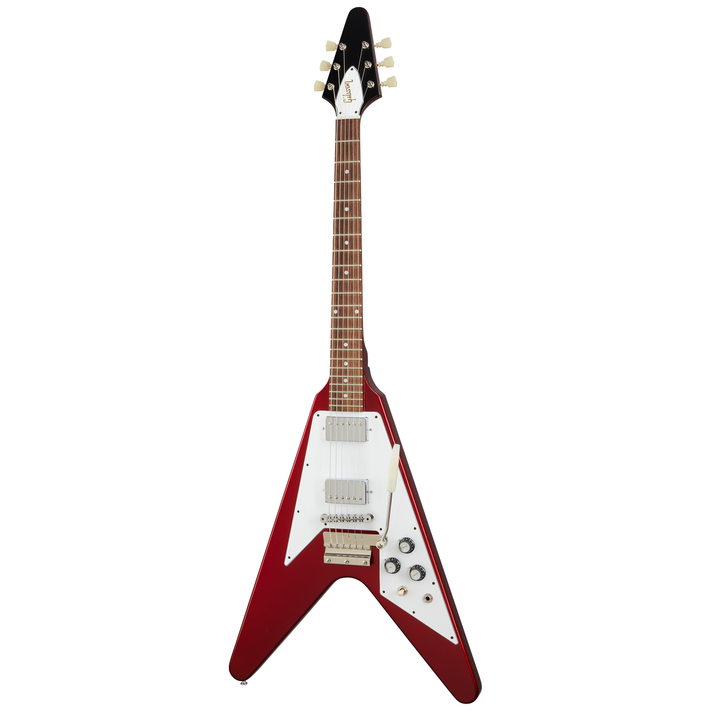 Gibson Custom 1967 Mahogany Flying V Reissue, Gloss, Sparkling Burgundy