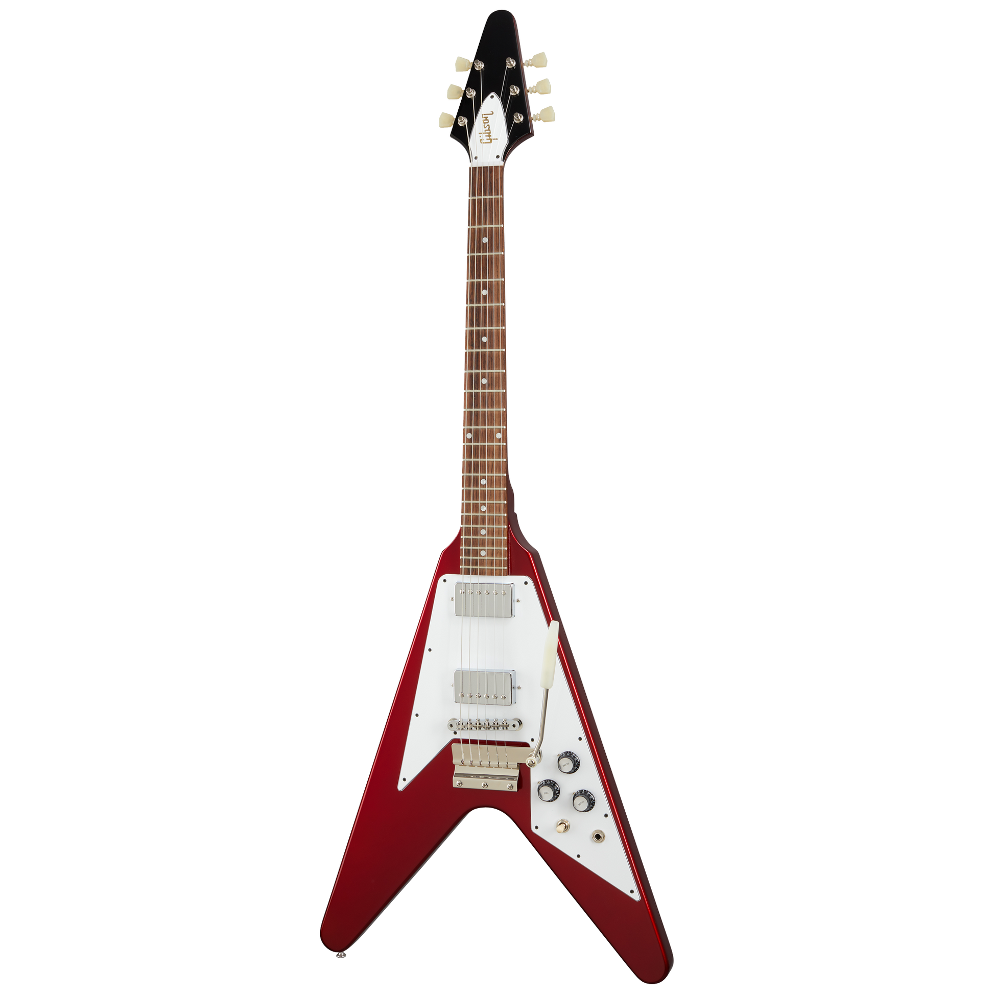 Gibson Custom 1967 Mahogany Flying V Reissue, Gloss, Sparkling Burgundy