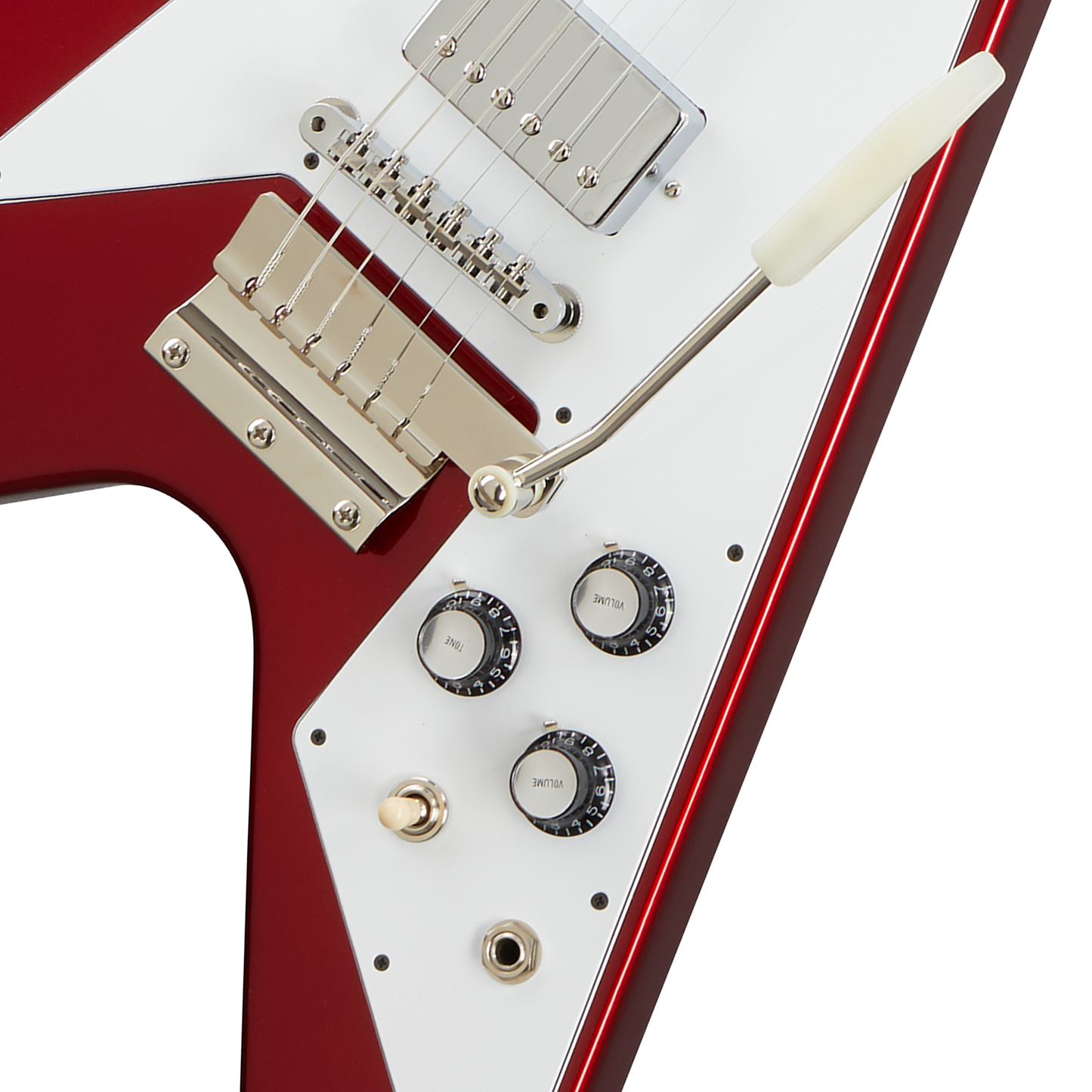 Gibson Custom 1967 Mahogany Flying V Reissue, Gloss, Sparkling Burgundy