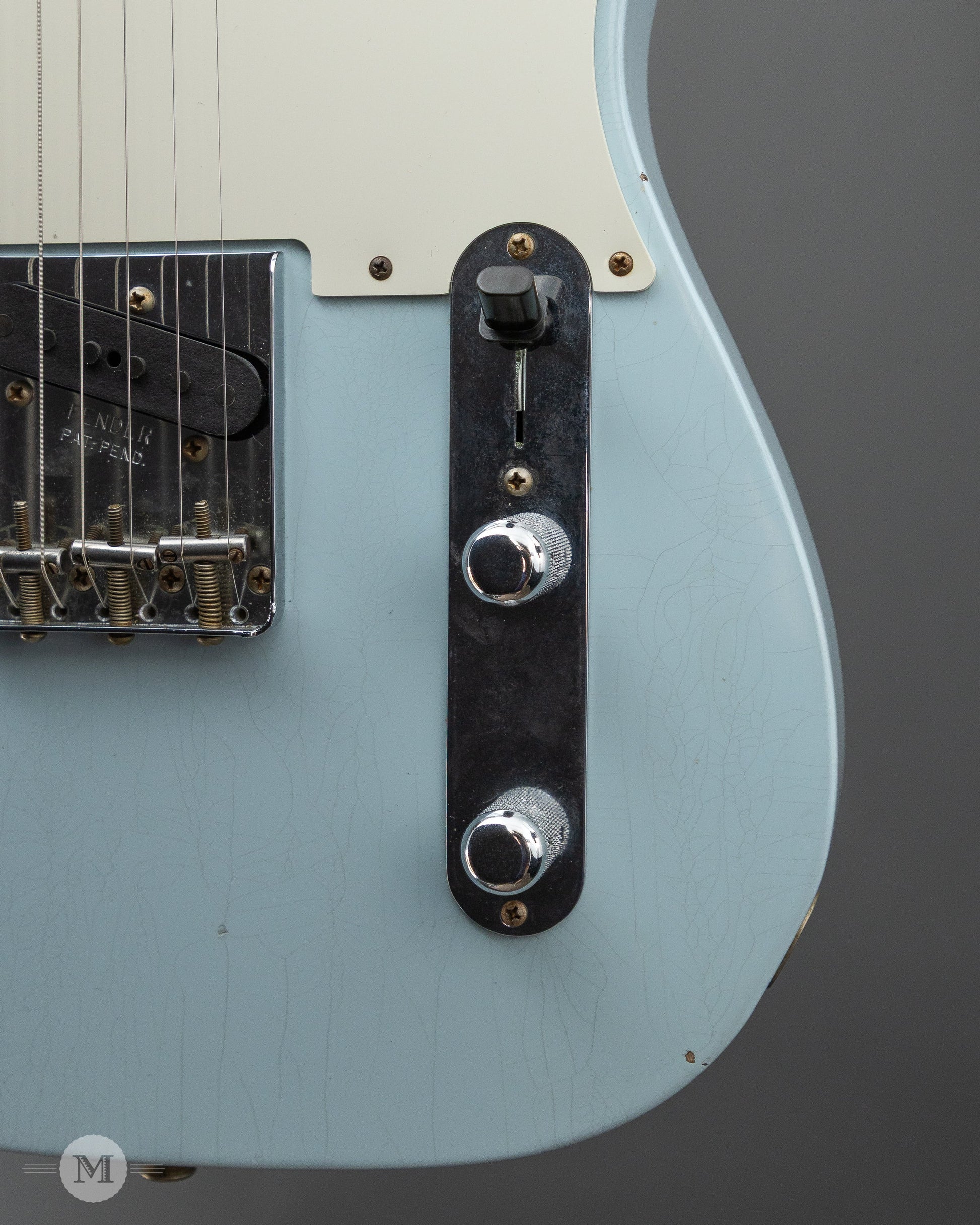 Fender Custom Shop - 2022 WW10 '55 Tele Journeyman relic - Sonic Blue - USED