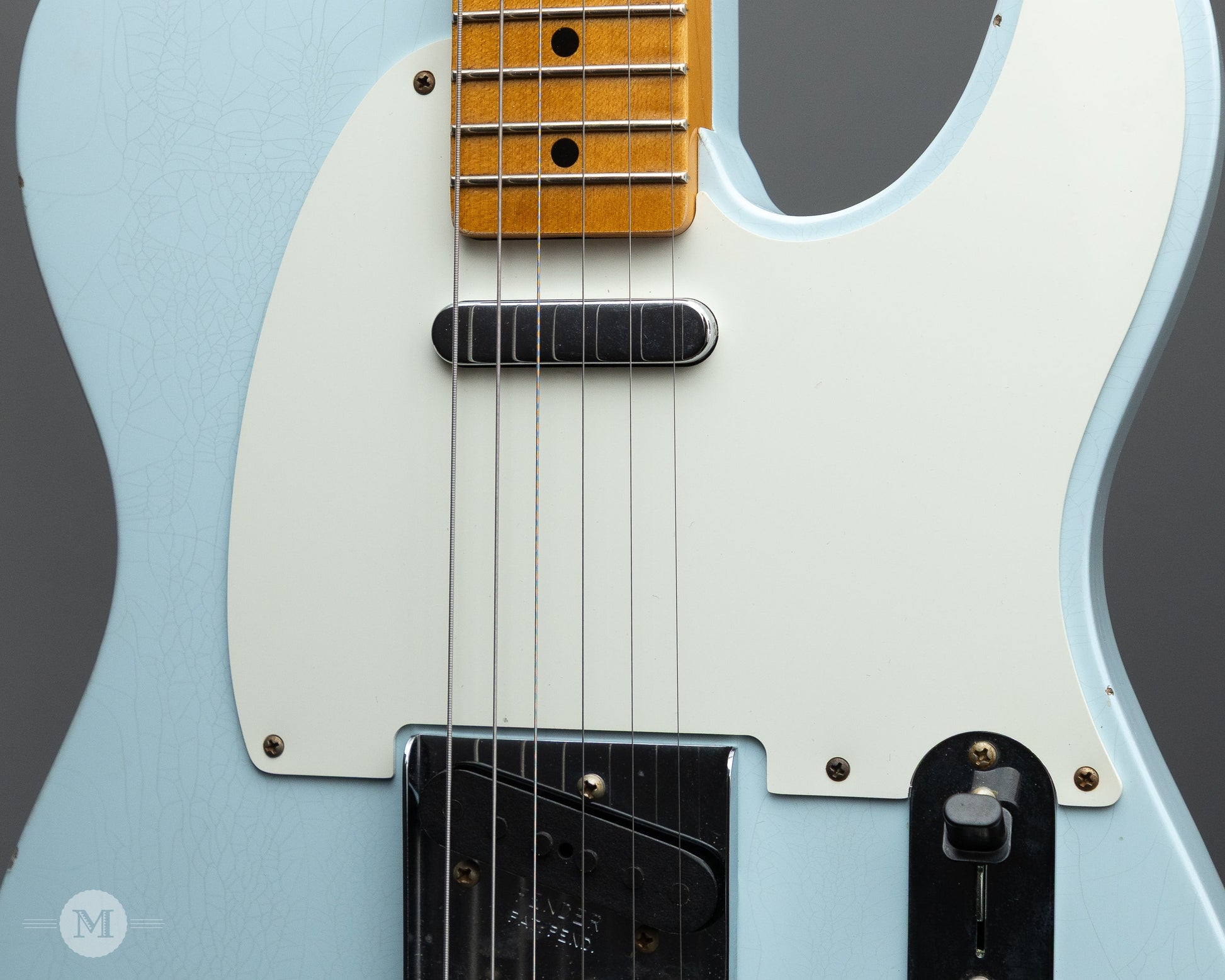 Fender Custom Shop - 2022 WW10 '55 Tele Journeyman relic - Sonic Blue - USED