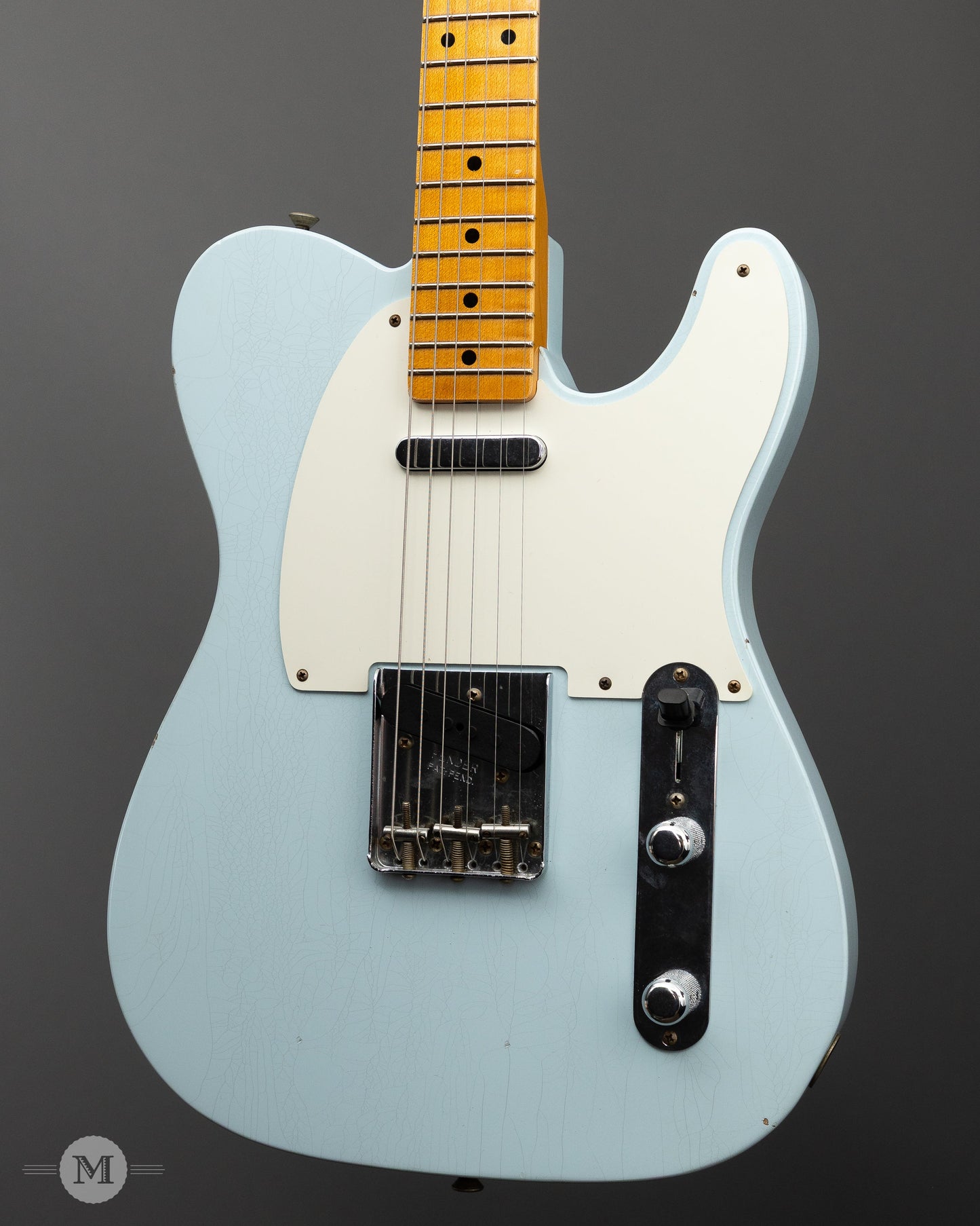 Fender Custom Shop - 2022 WW10 '55 Tele Journeyman relic - Sonic Blue - USED