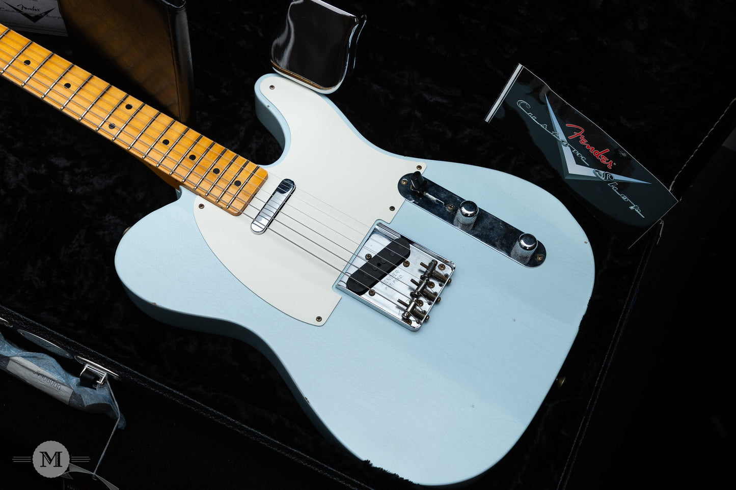 Fender Custom Shop - 2022 WW10 '55 Tele Journeyman relic - Sonic Blue - USED